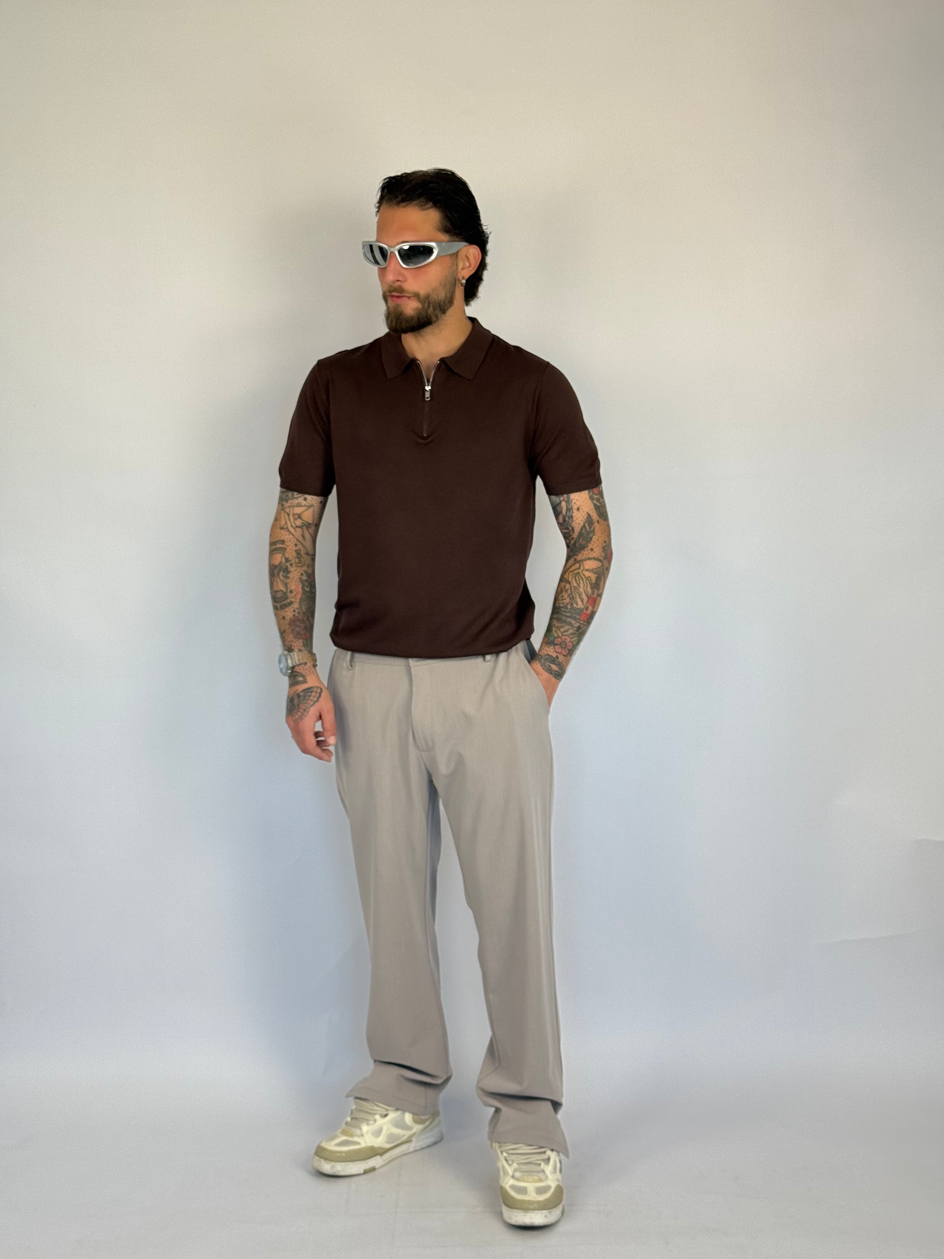 Polo zip