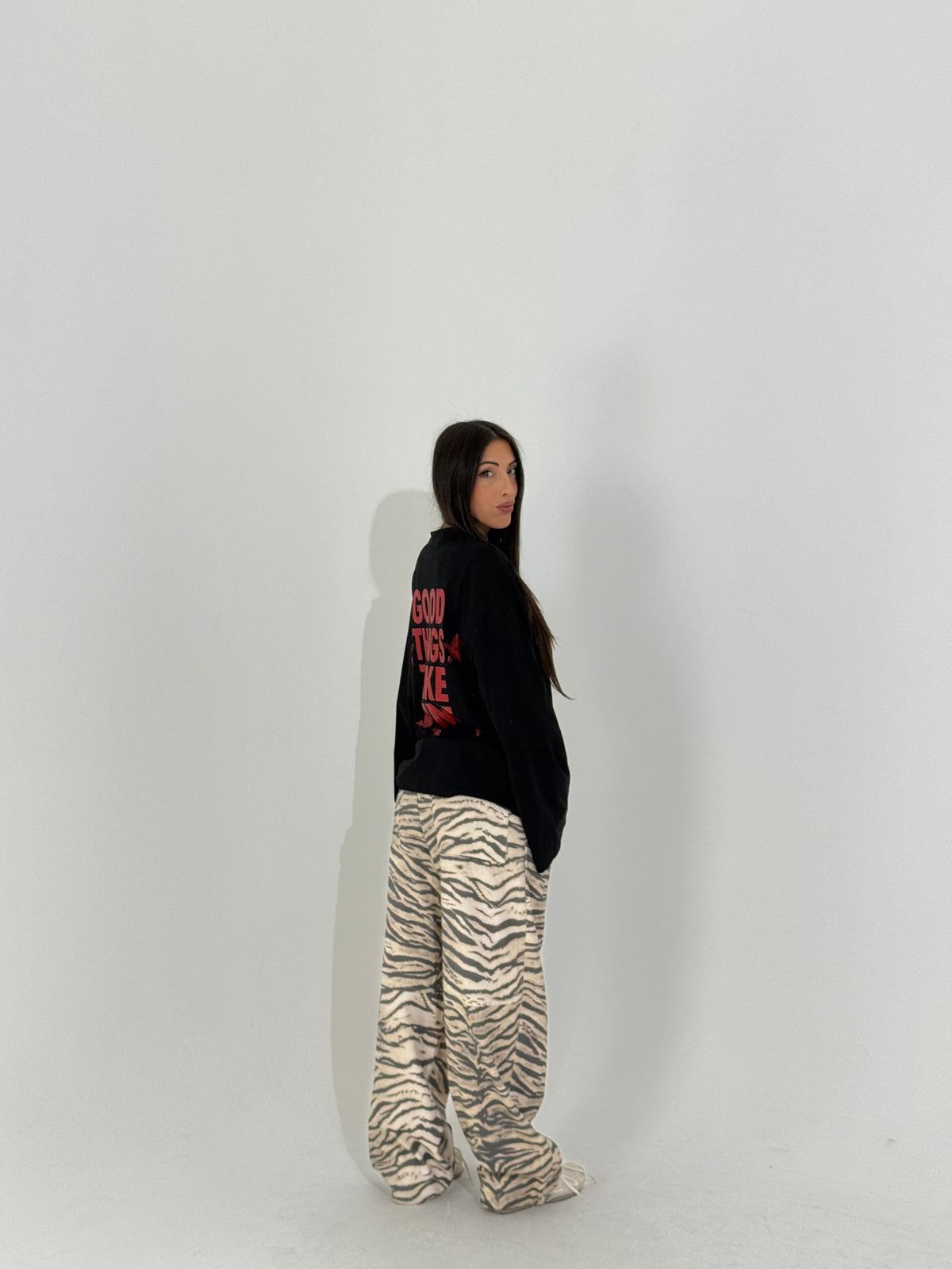 Jeans zebra