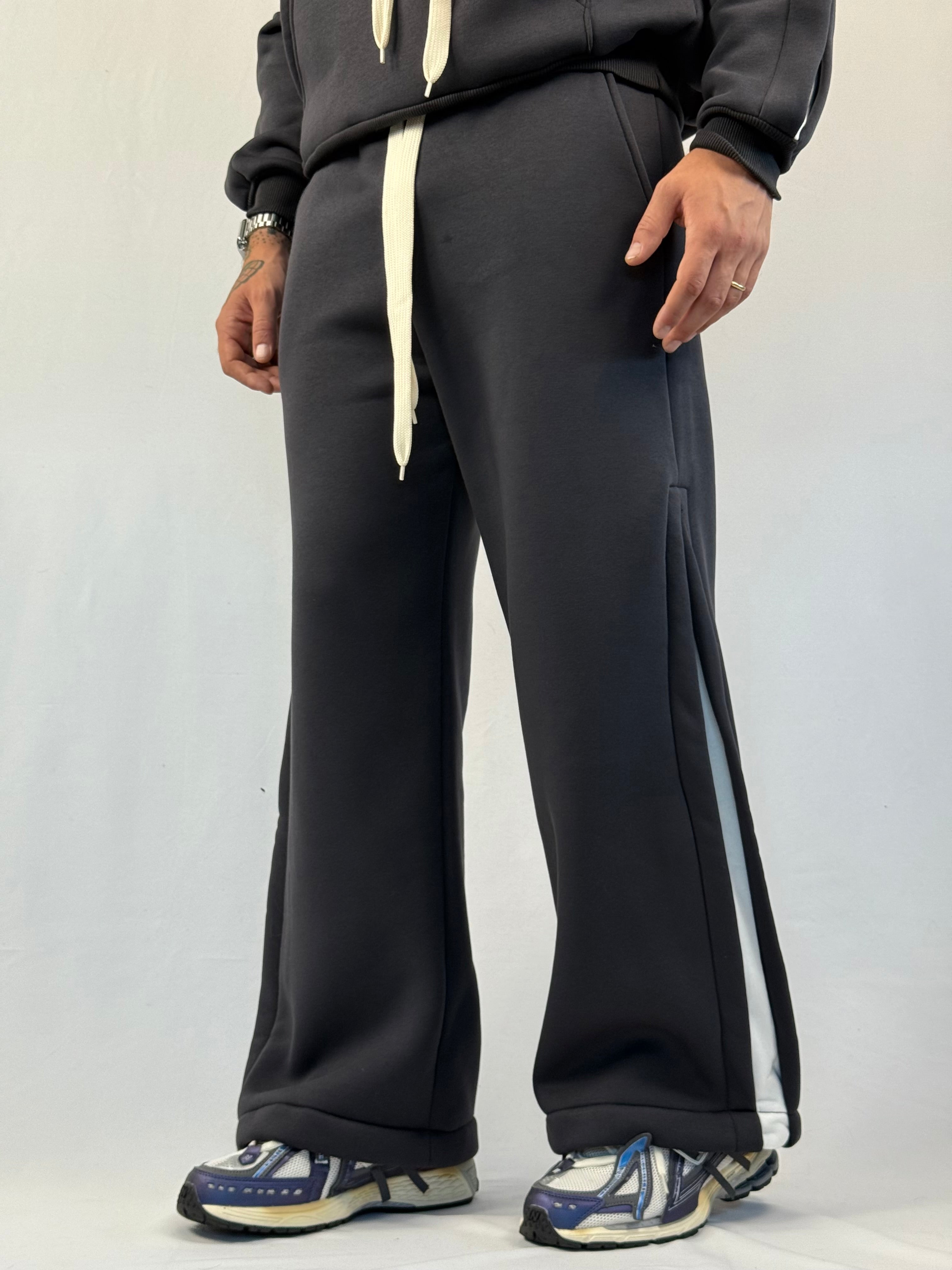 Tuta flare piombo