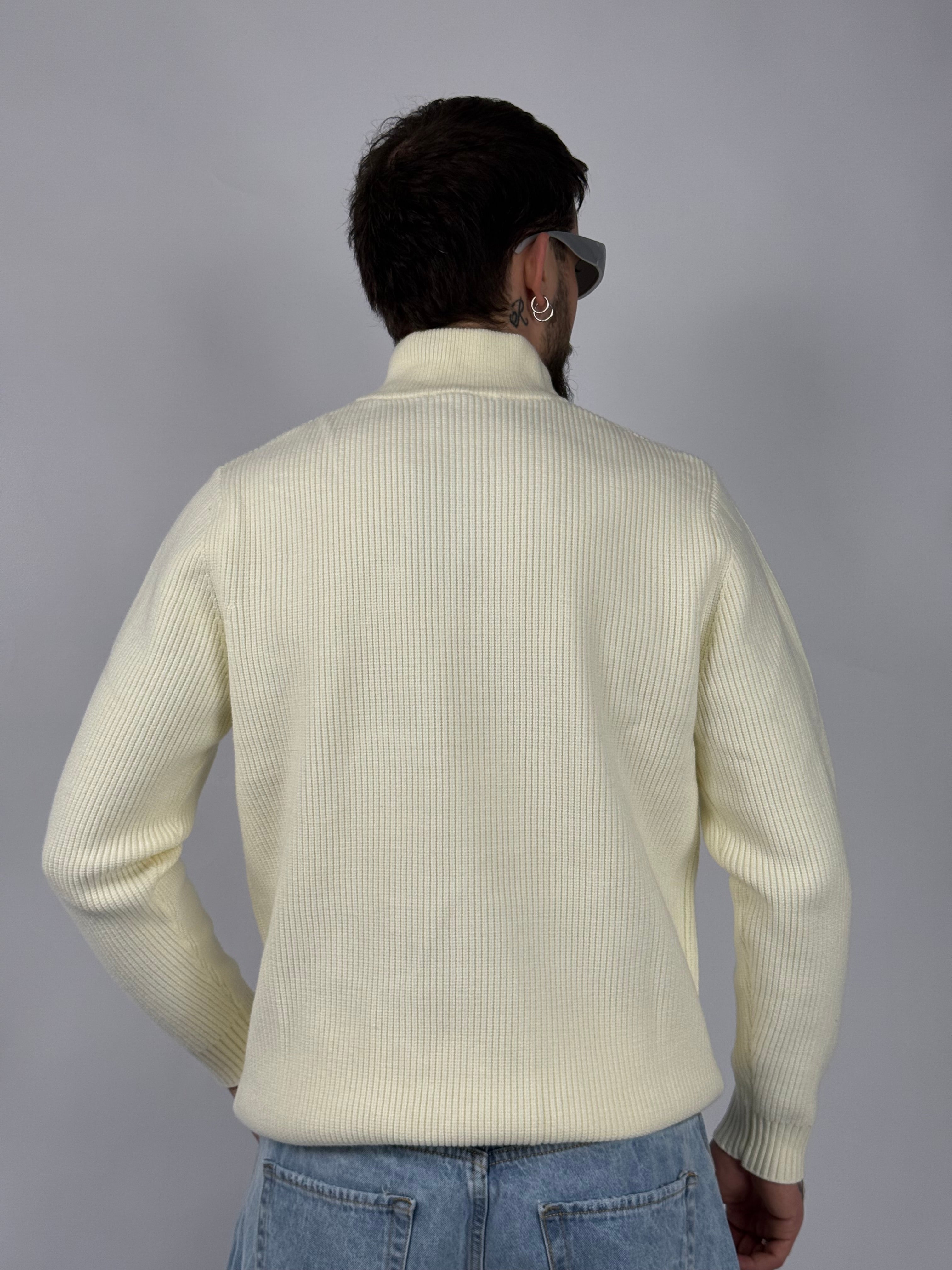 Maglione half zip “Benedict”