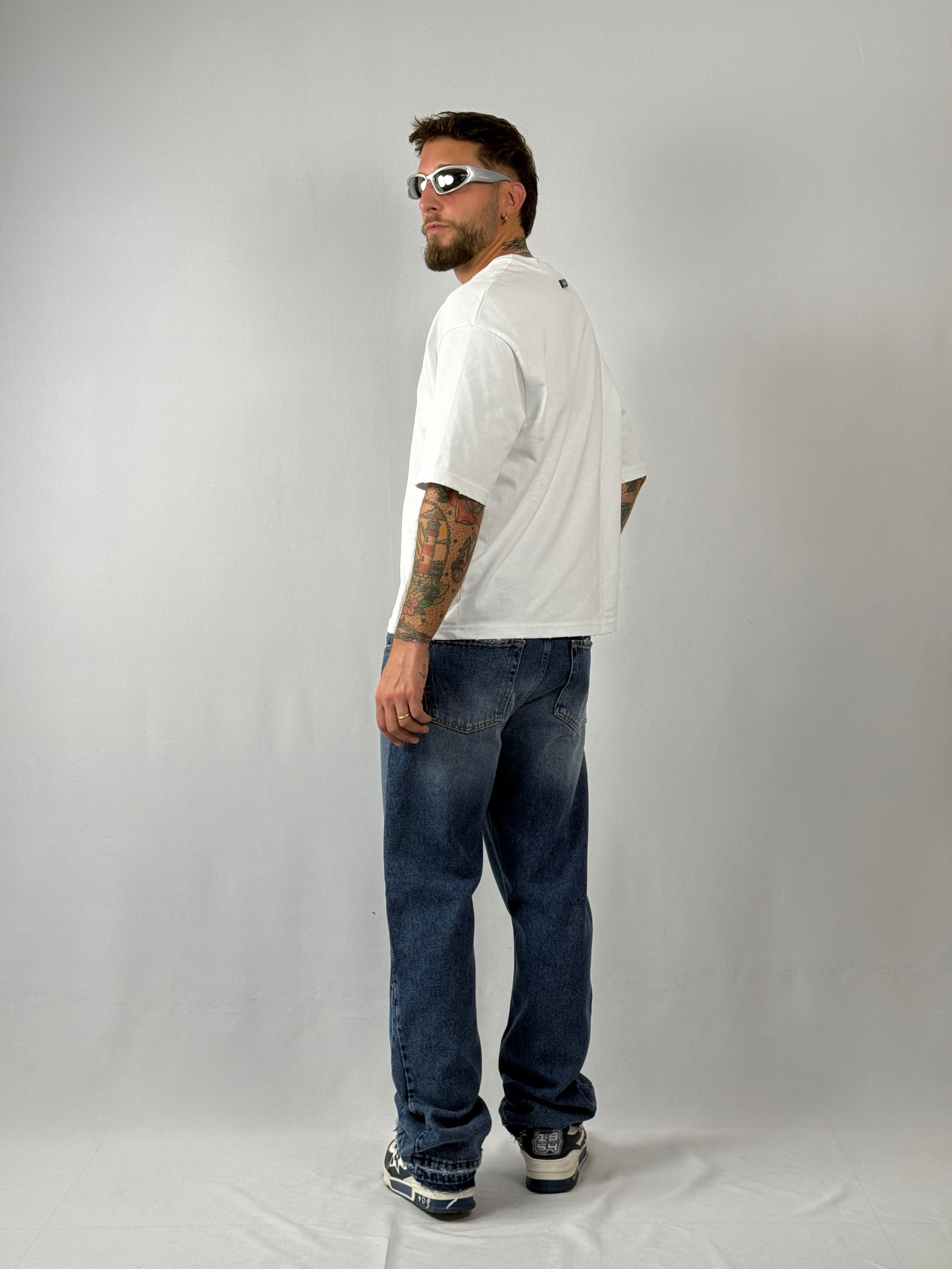Jeans flare blue