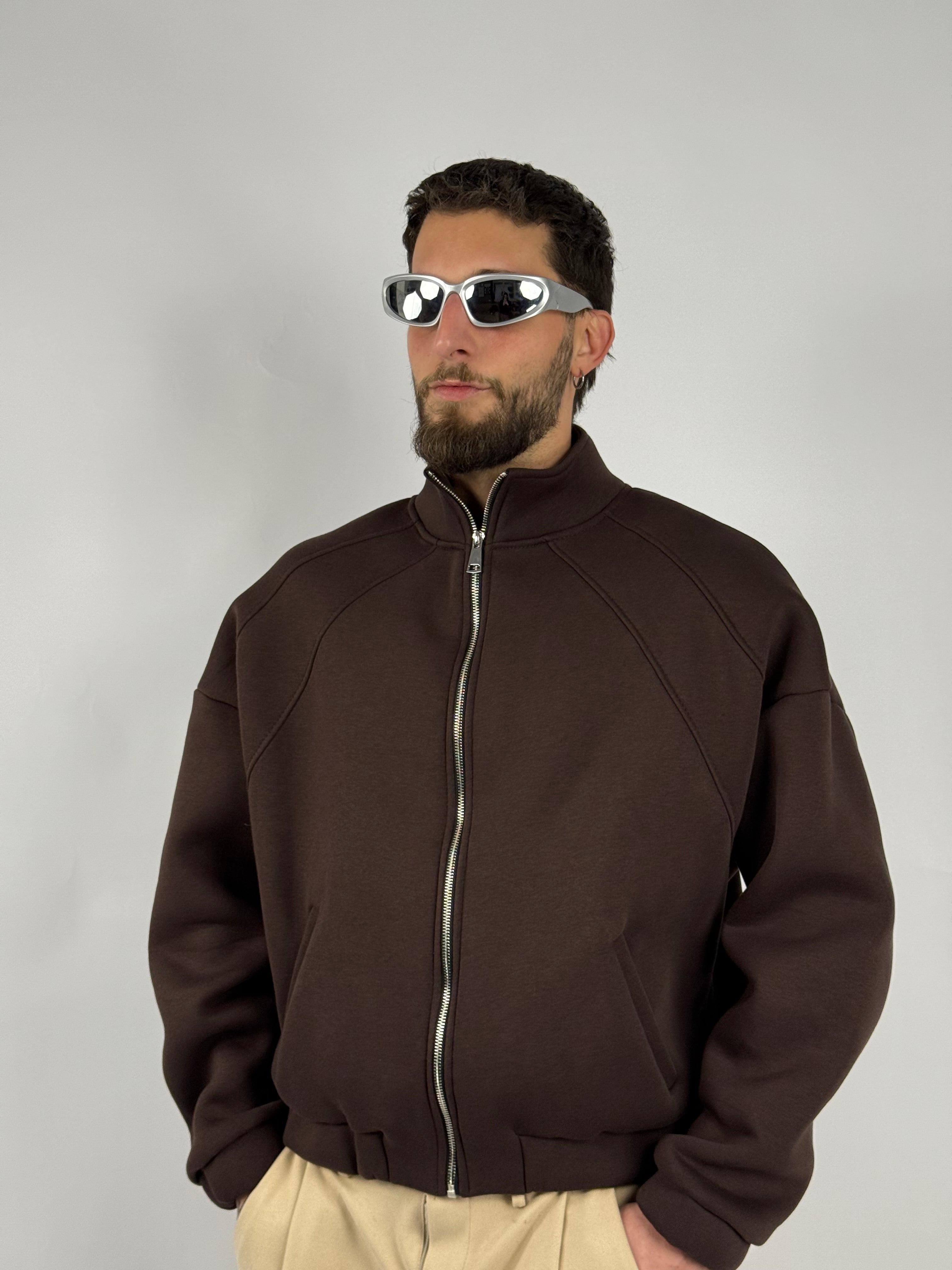 Felpa zip “grand prix”