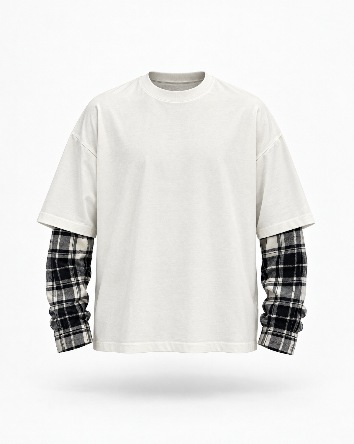 Long sleeve double check