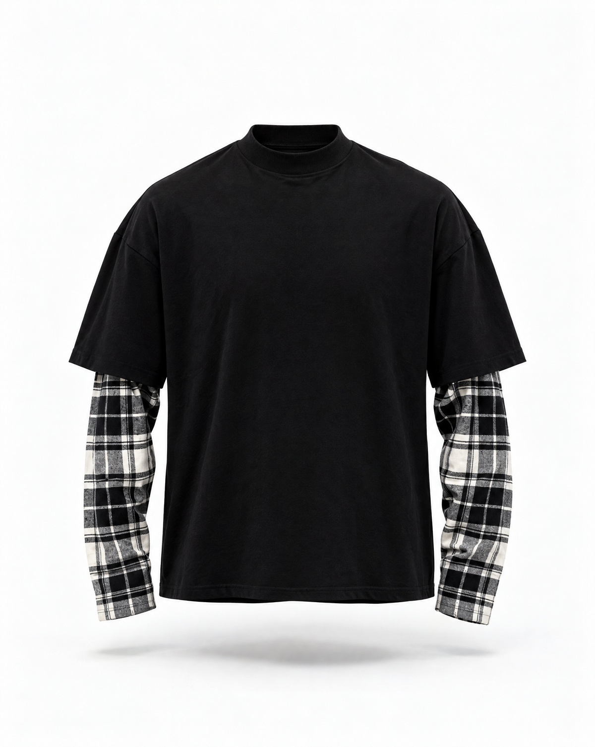 Long sleeve double check