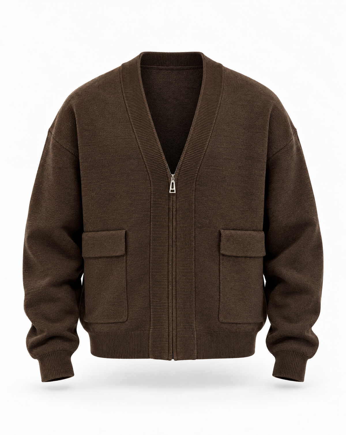 Cardigan zip