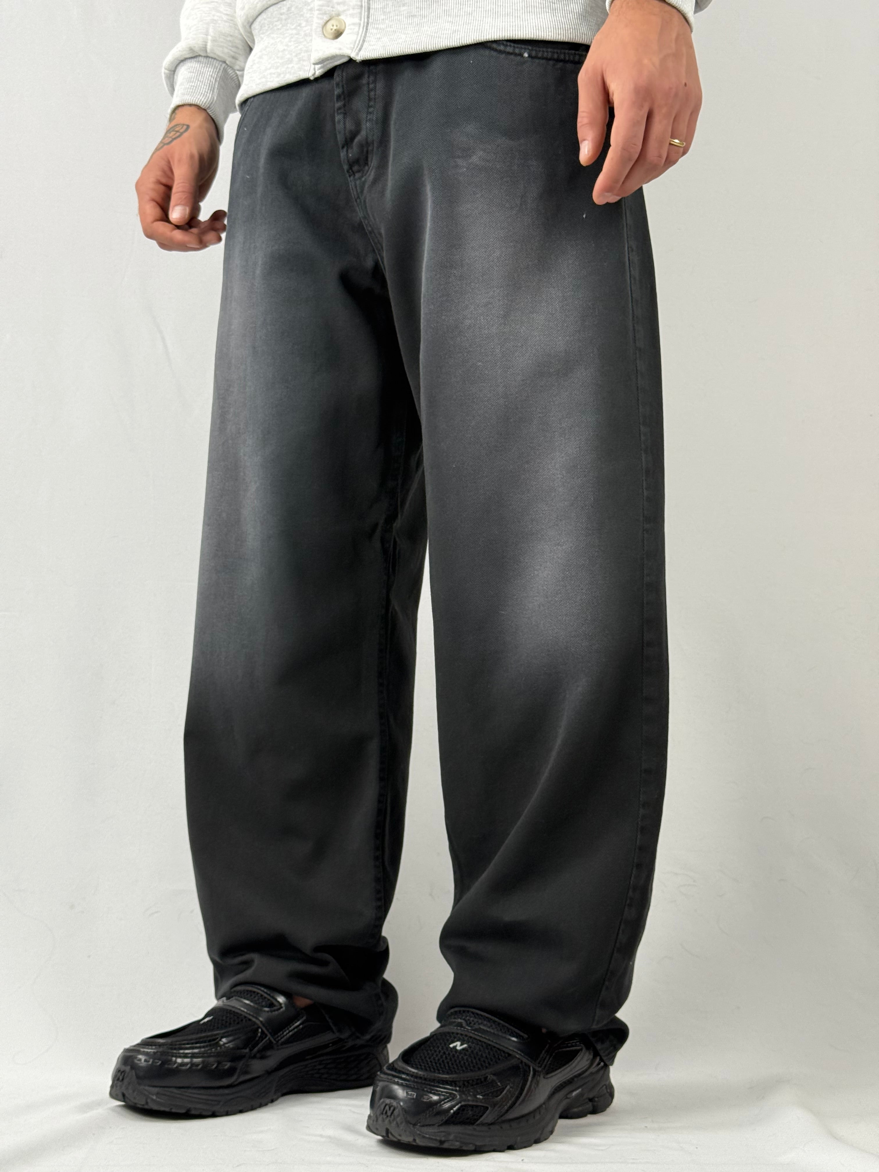 Jeans baloon washed nero
