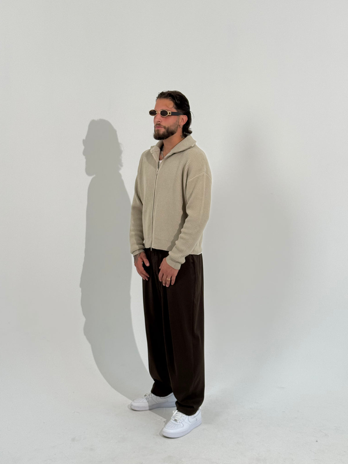 Maglione “Kyoto” full zip