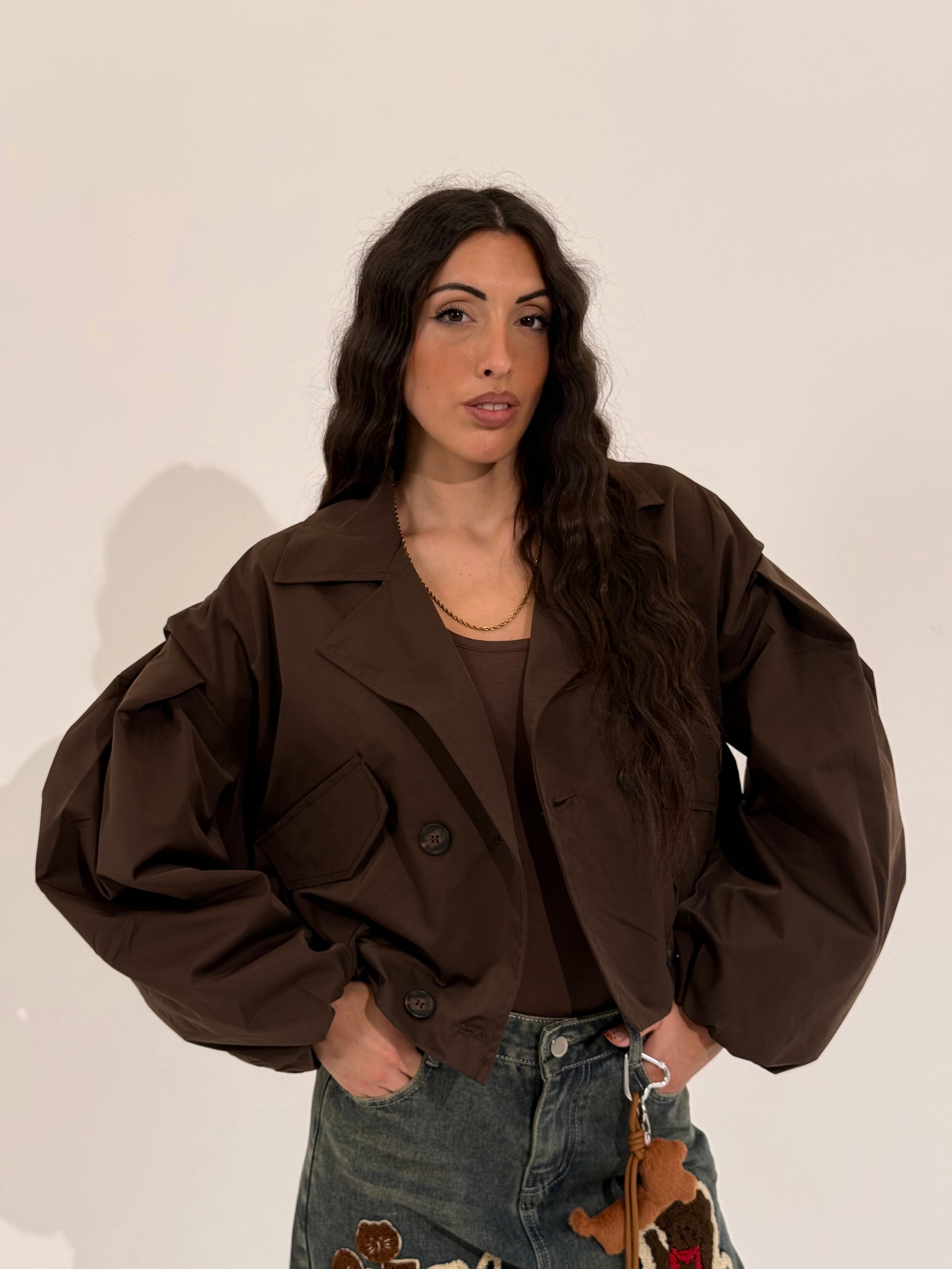 Trench crop BROOKLIN