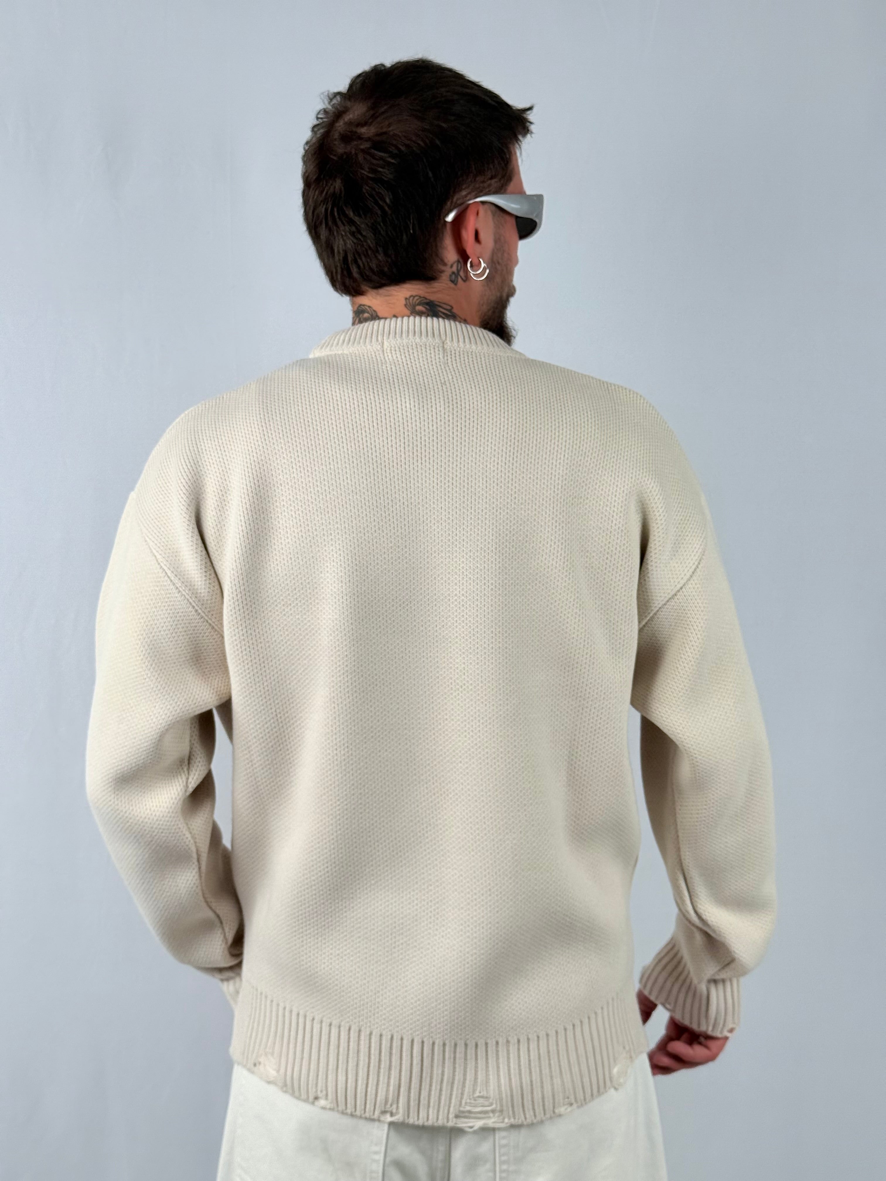 Maglione hug beige