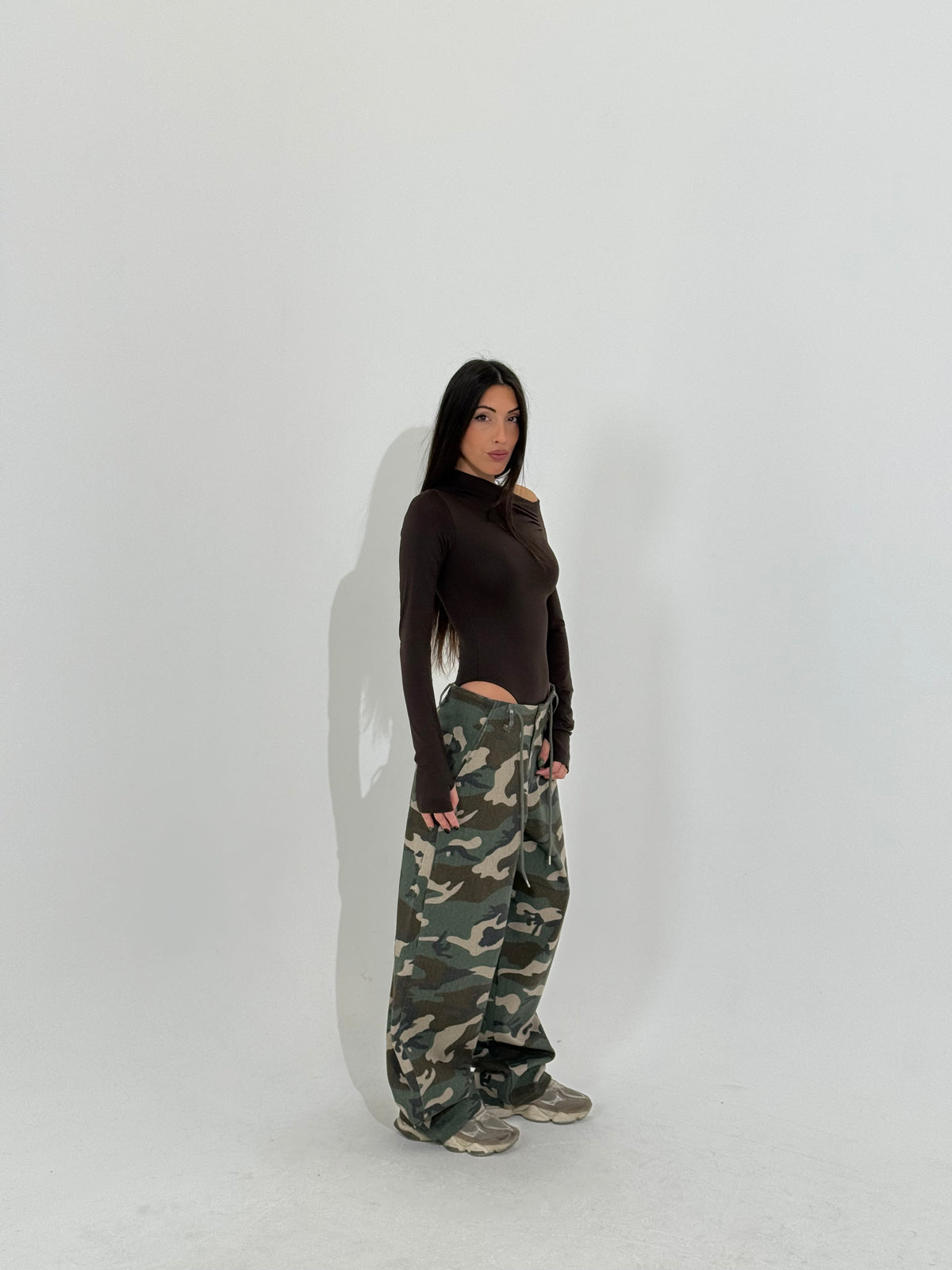 Jeans Camo wide leg