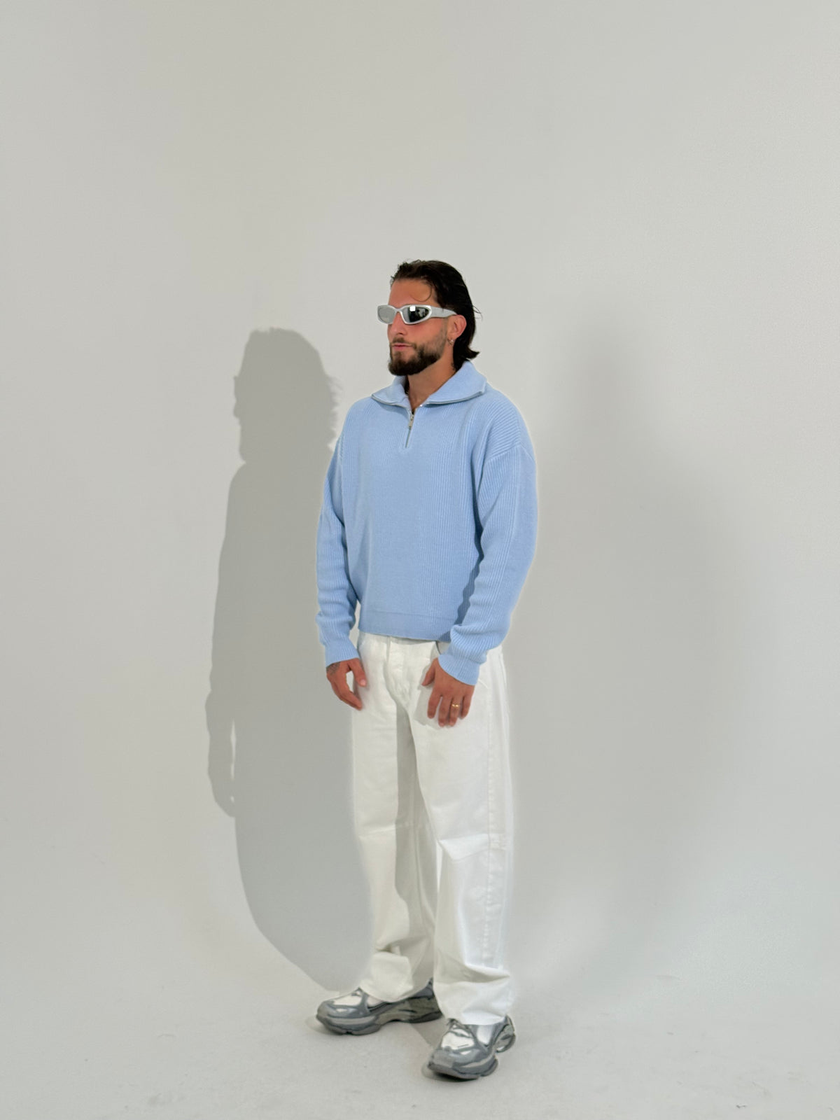 Maglione “Kyoto” half zip