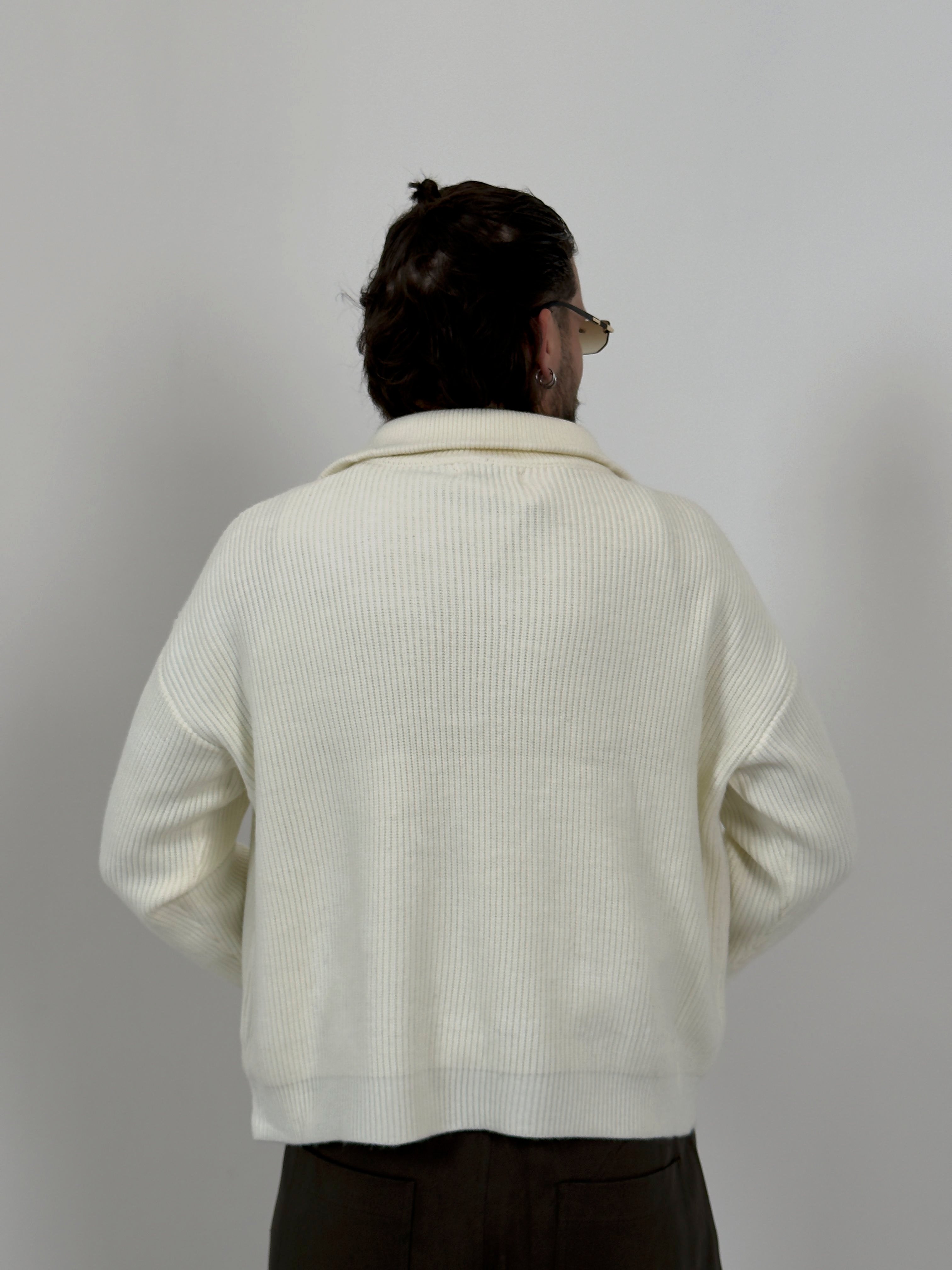 Maglione “Kyoto” half zip