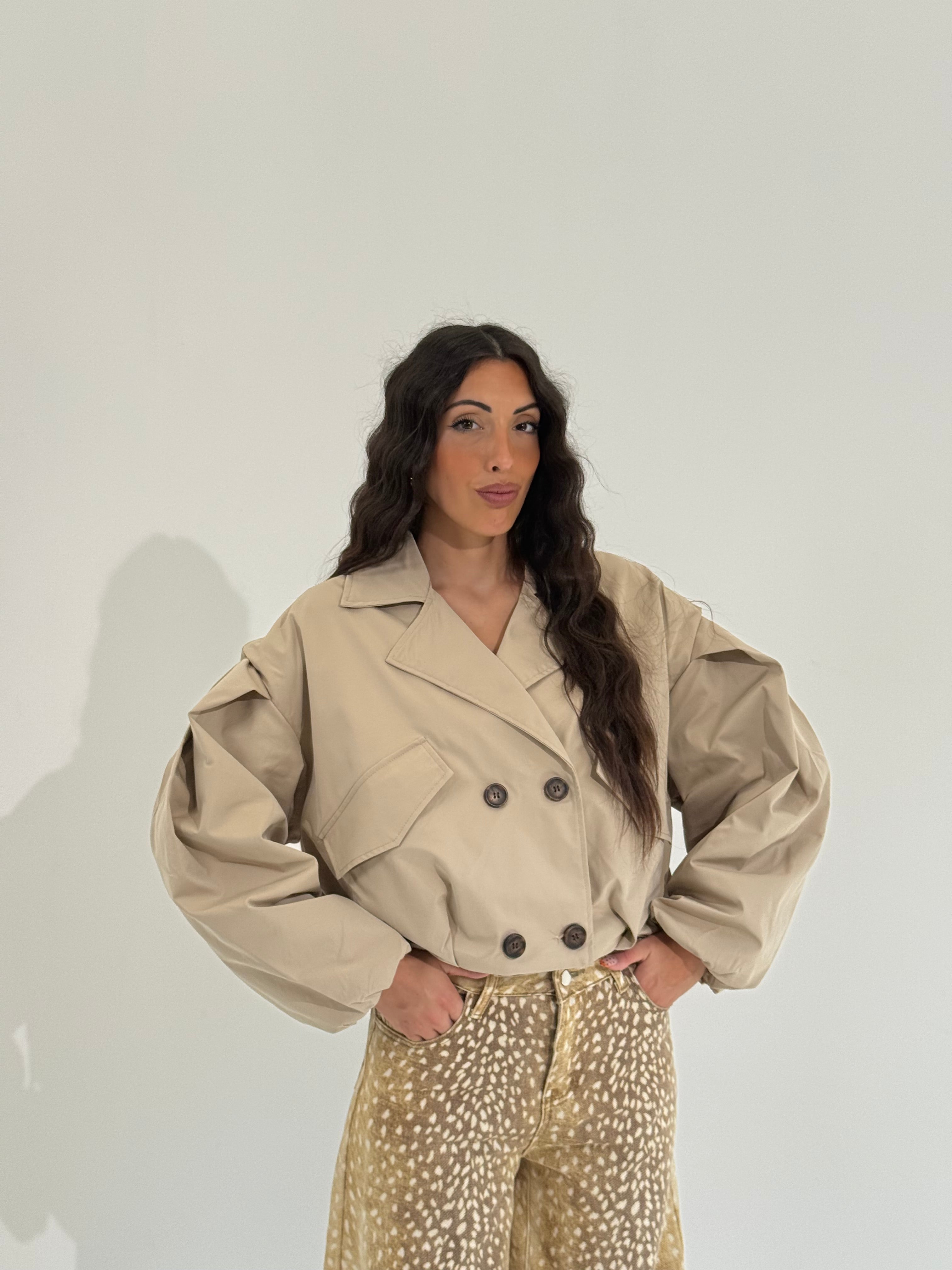 Trench crop BROOKLIN