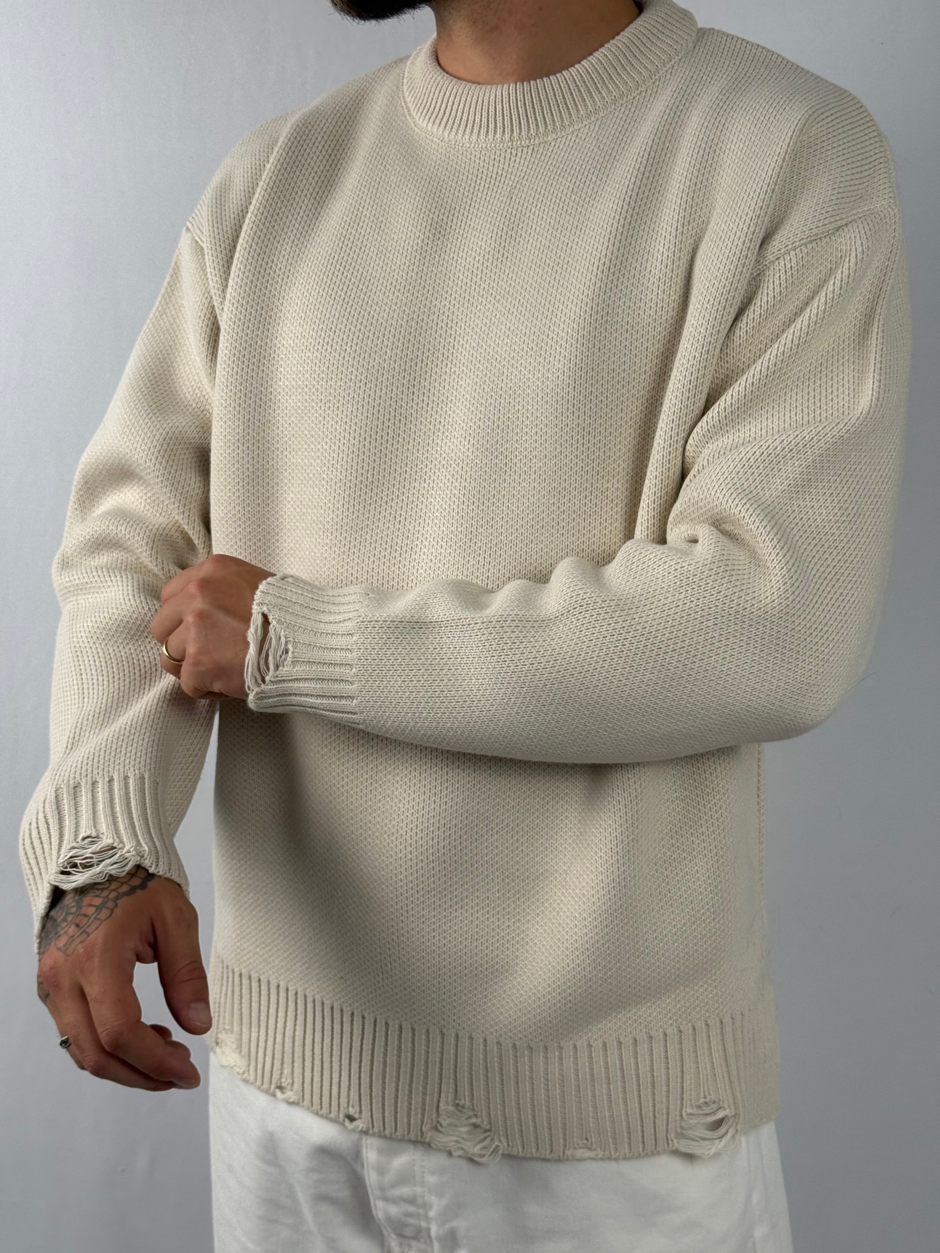 Maglione hug beige