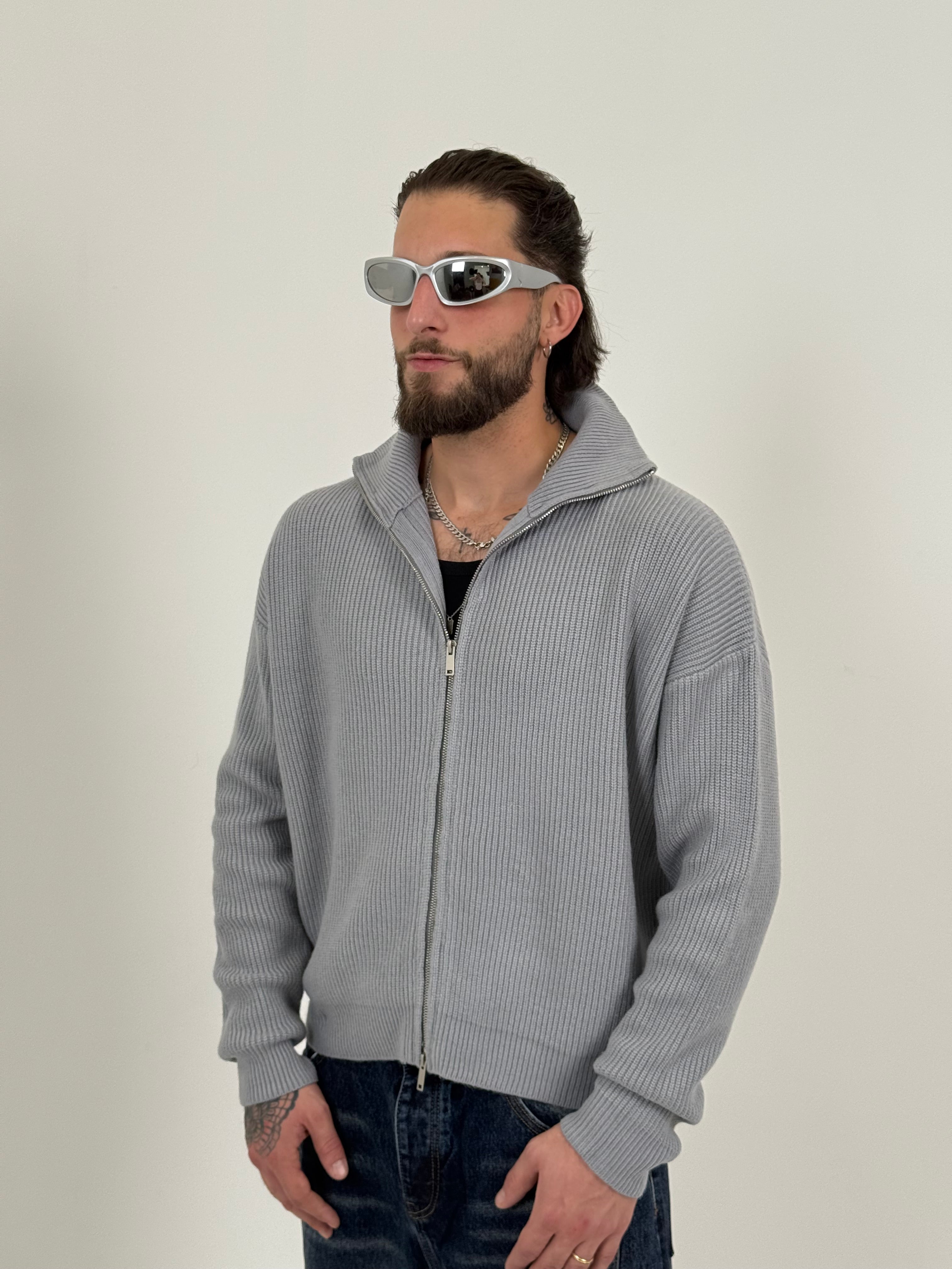 Maglione “Kyoto” full zip