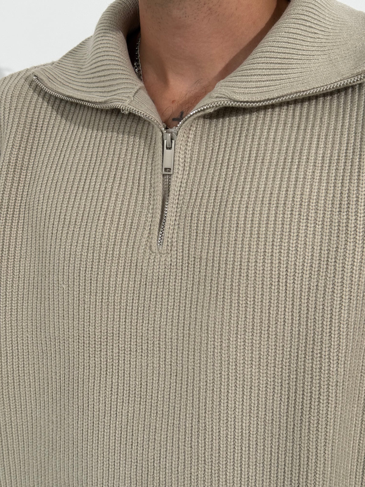 Maglione “Kyoto” half zip