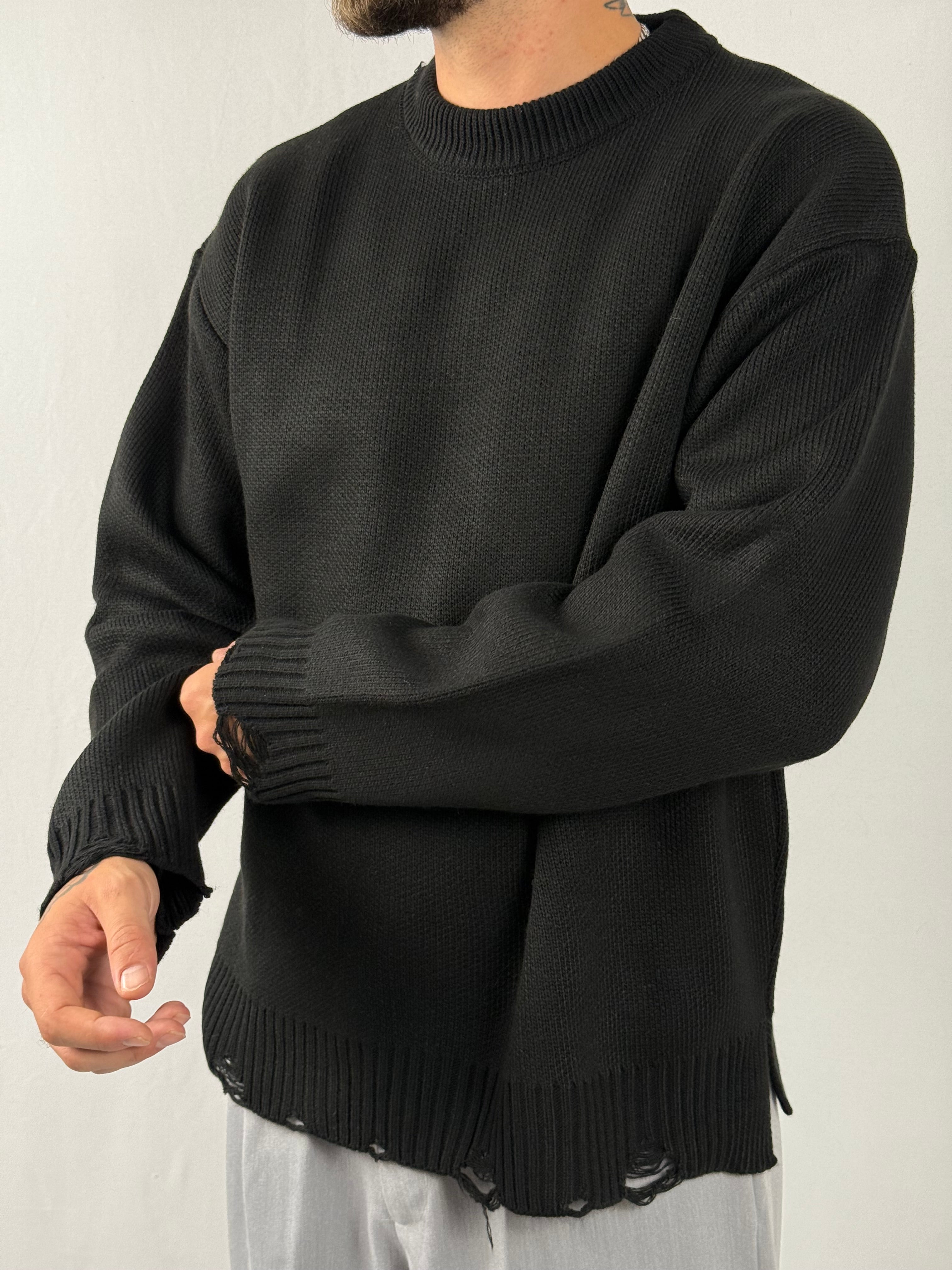 Maglione hug nero