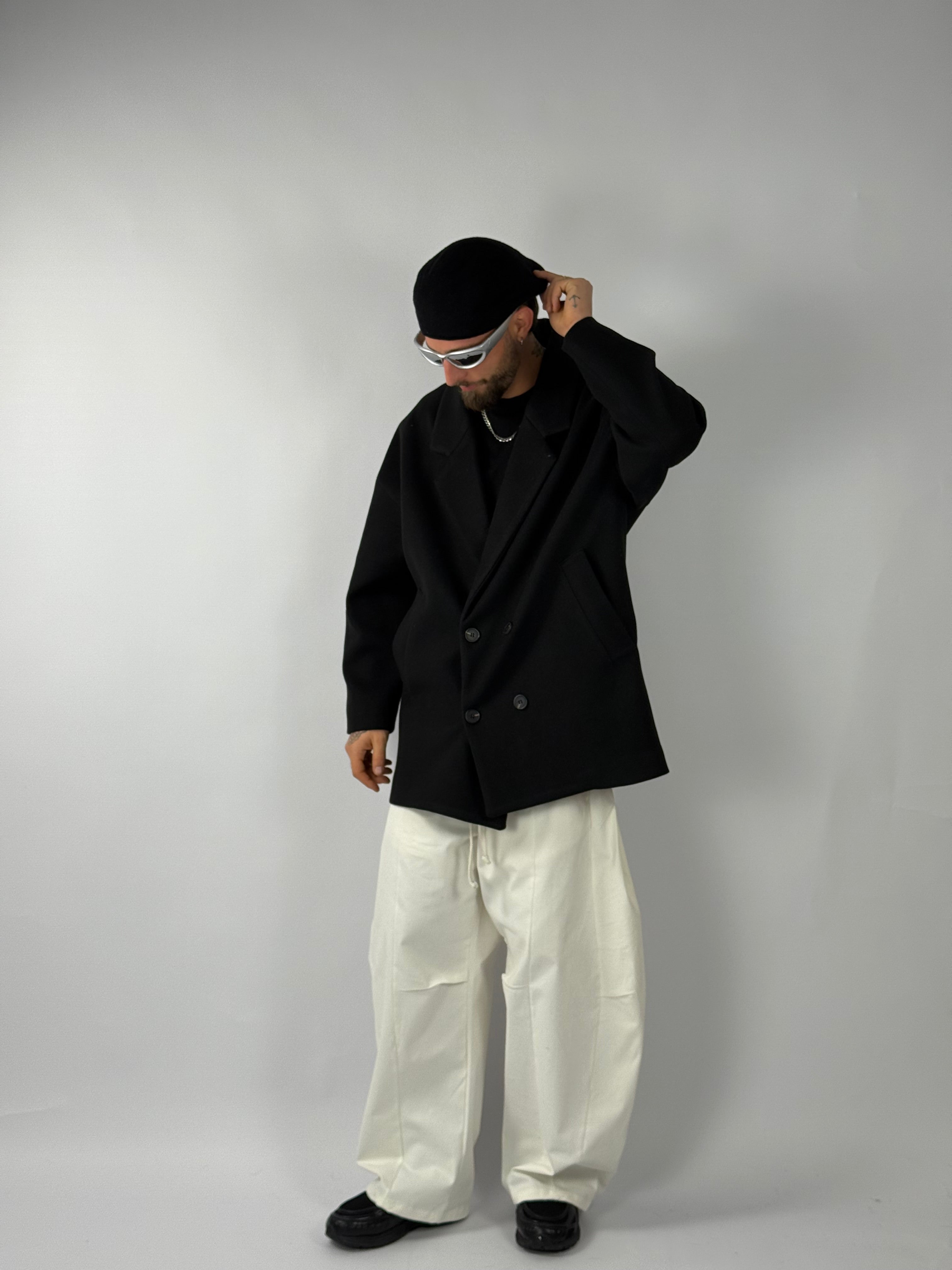 Cappotto “Marseille” nero