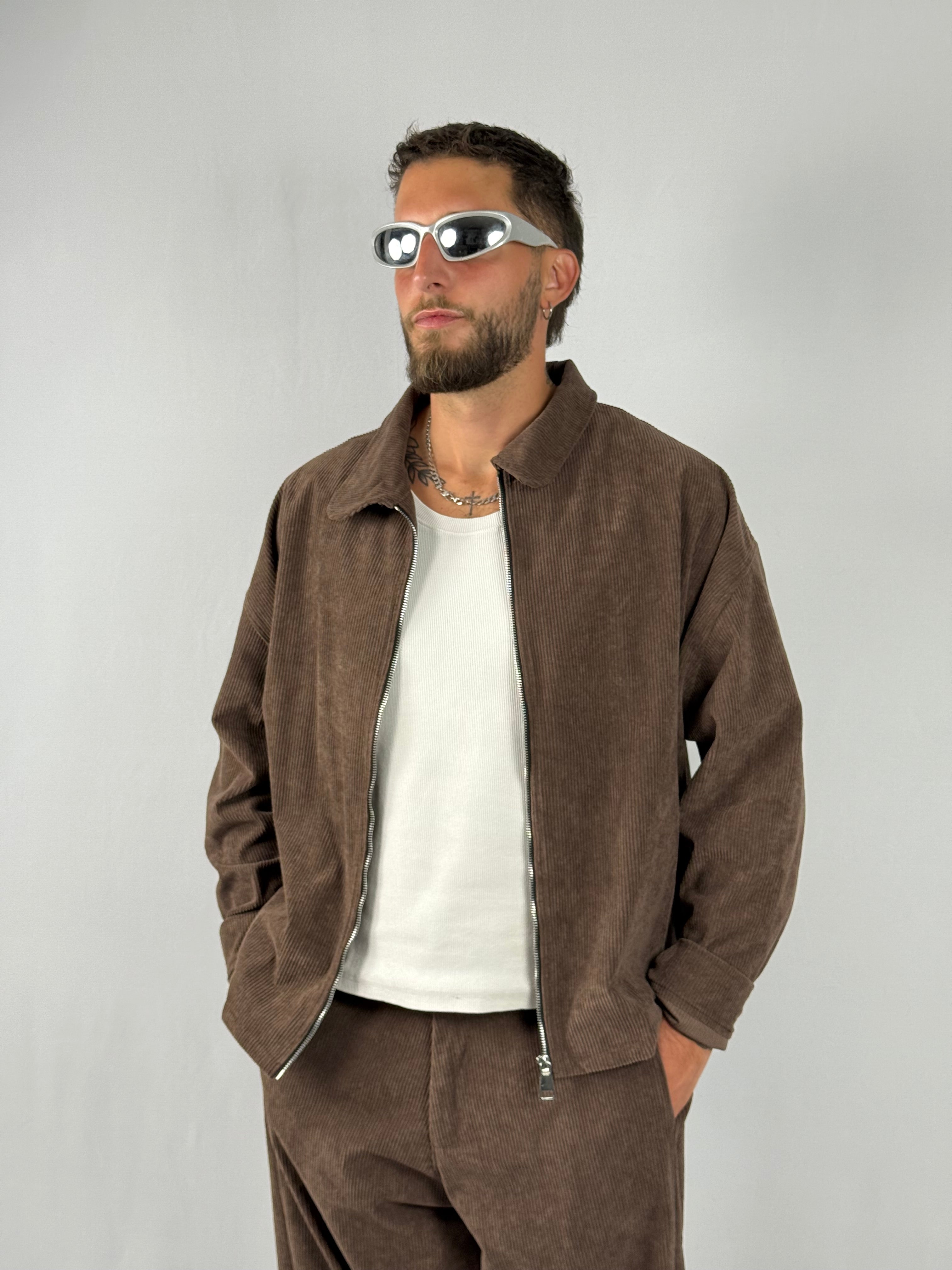Jacket velluto moro