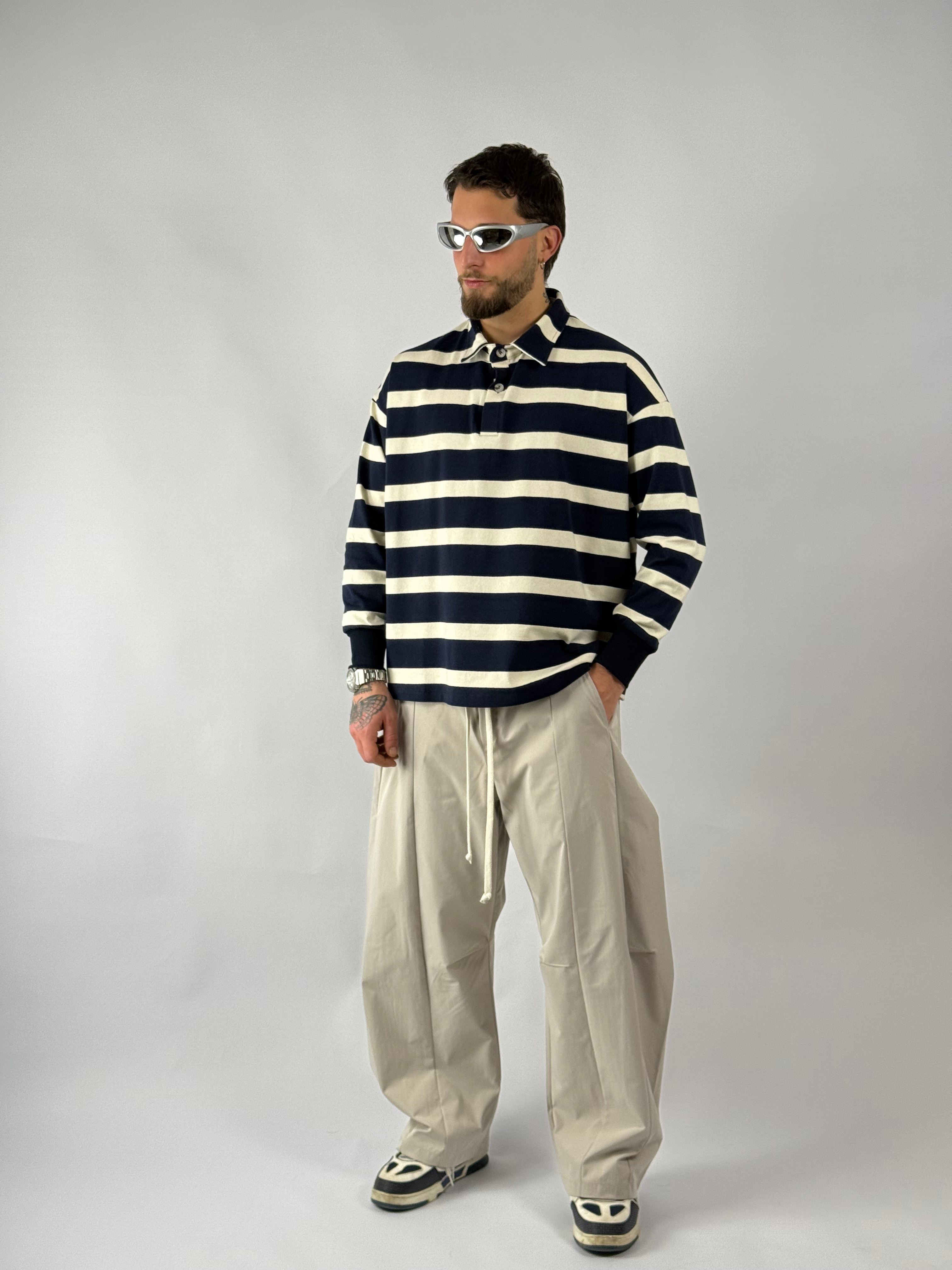 Polo over “stripes”