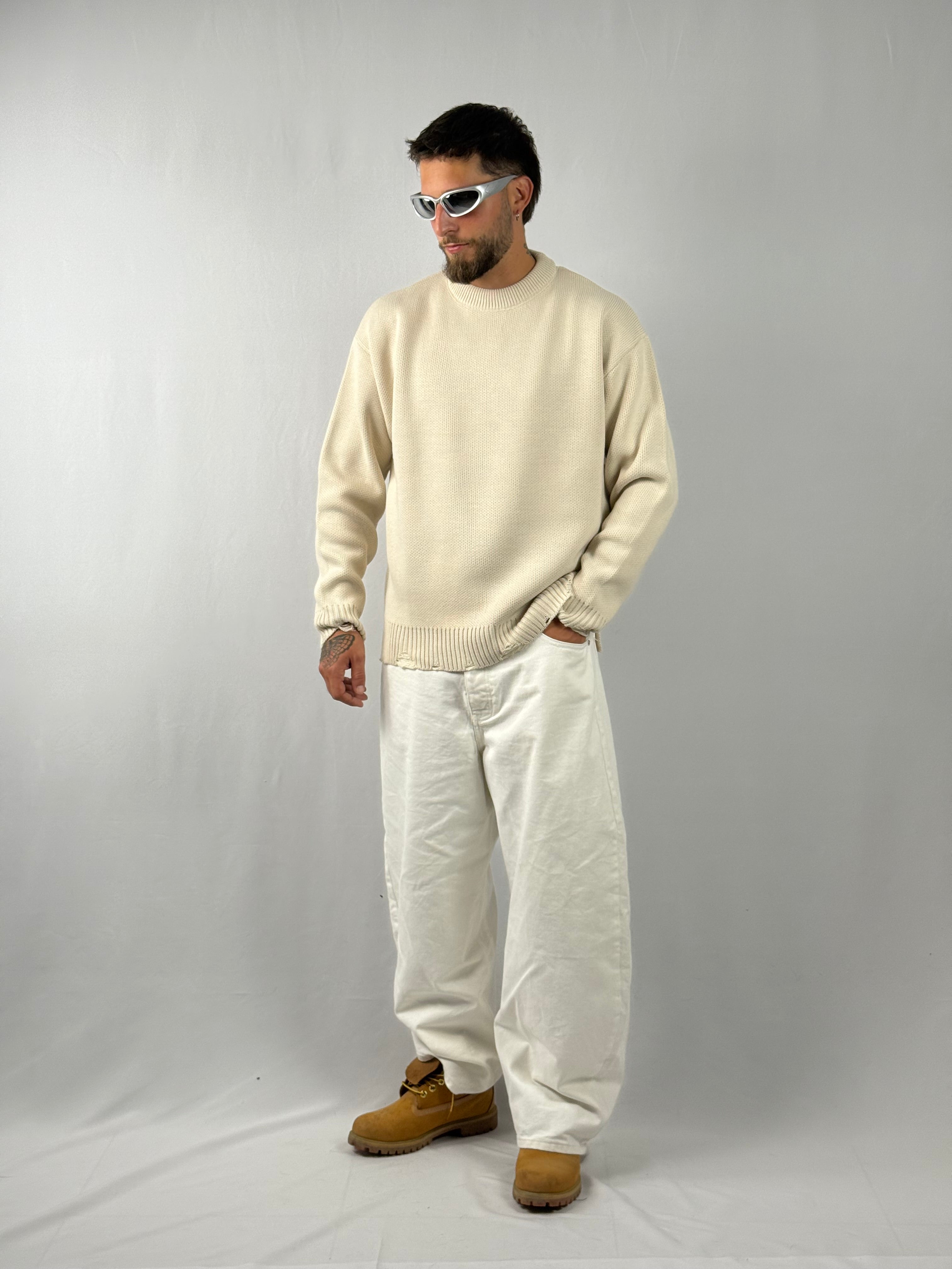 Maglione hug beige