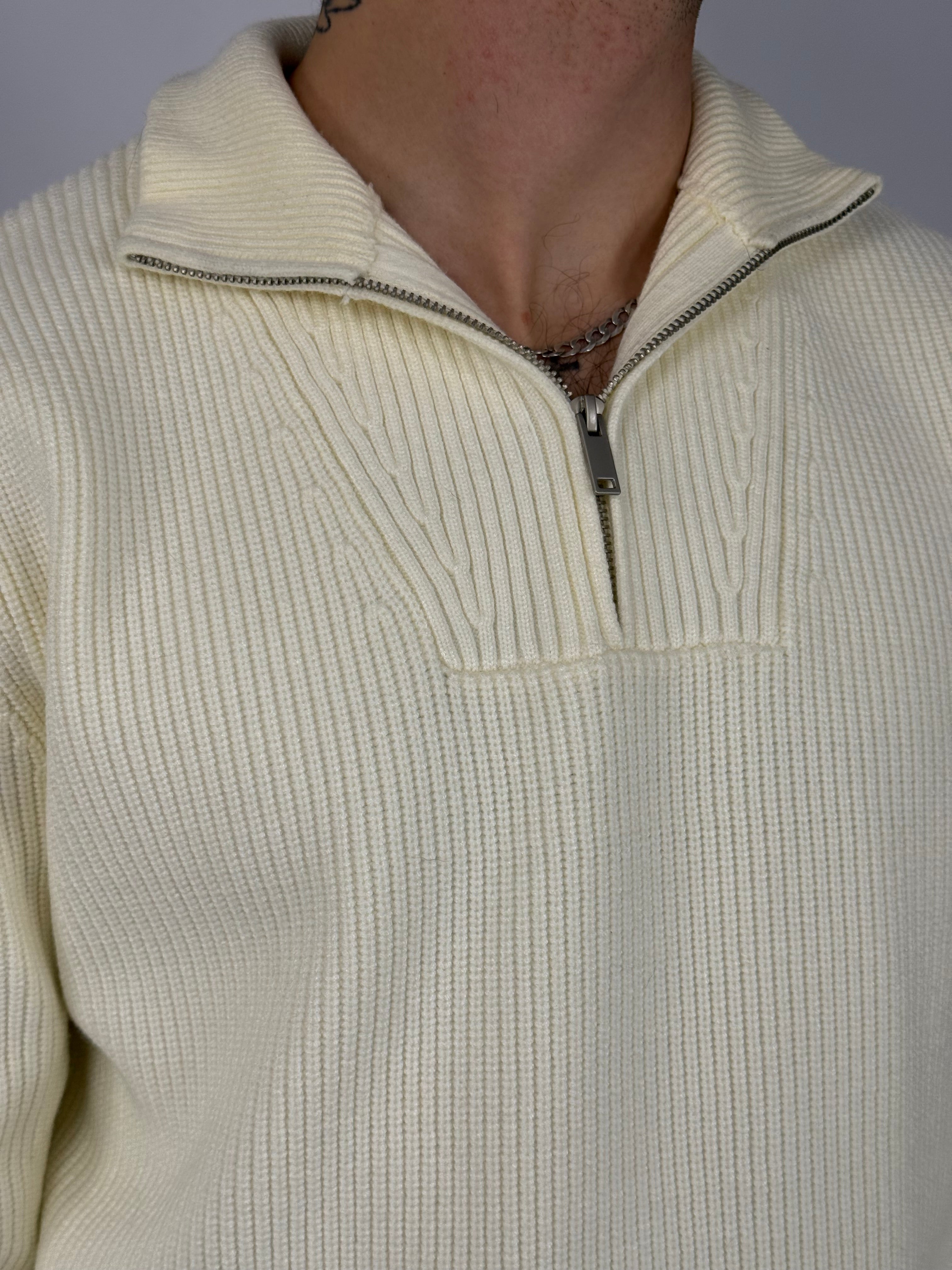 Maglione half zip “Benedict”