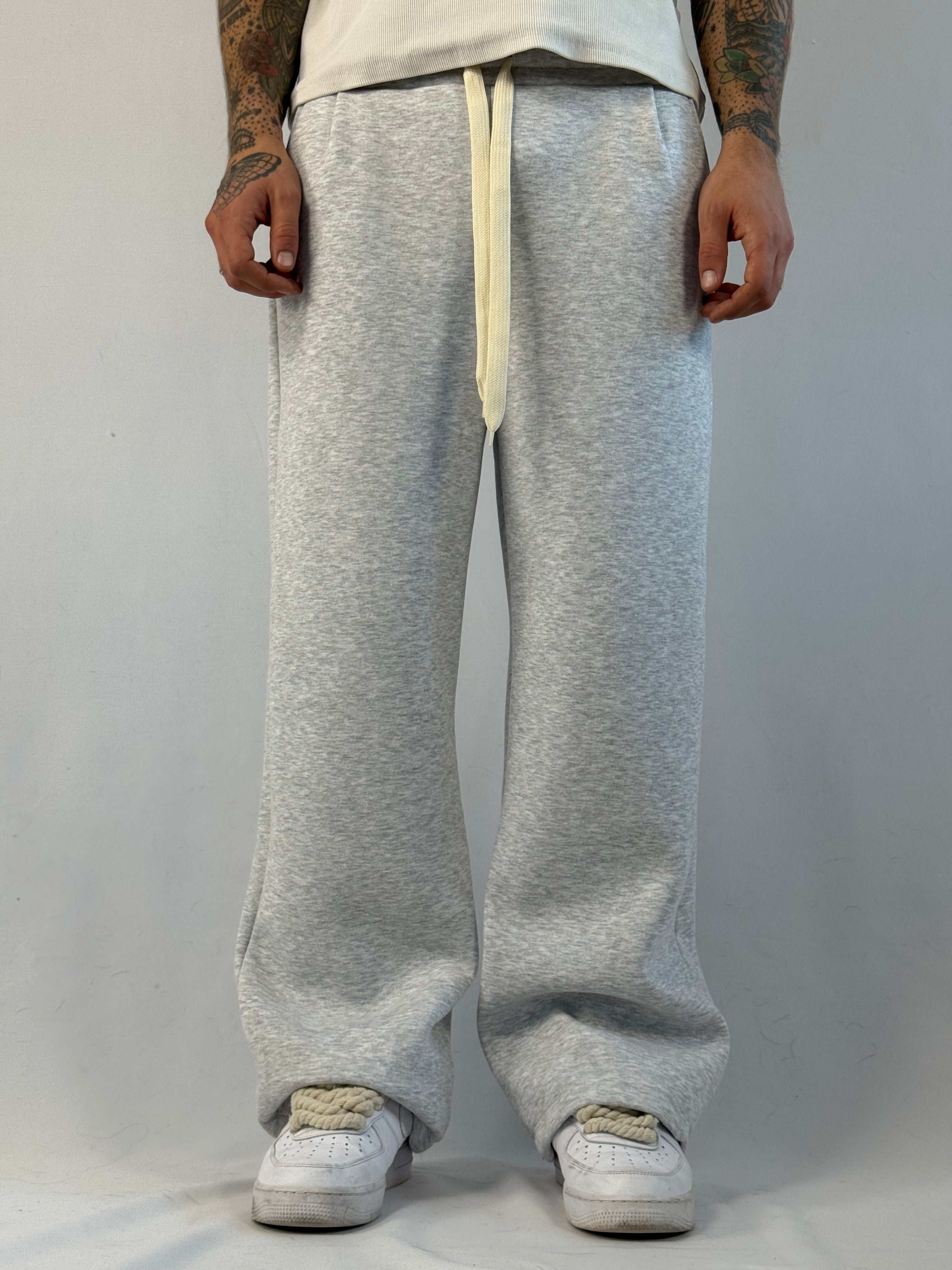 Pantatuta baggy grigio chiaro