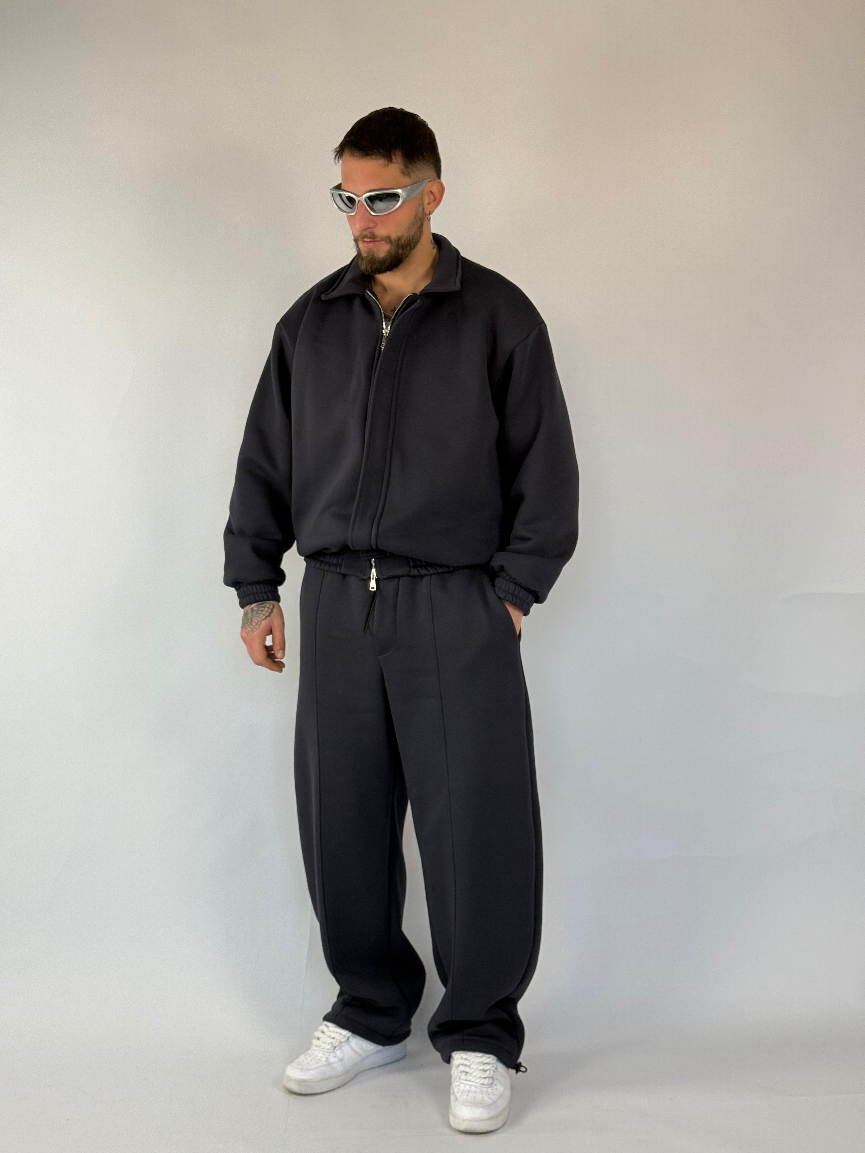 Tuta “Prince” piombo