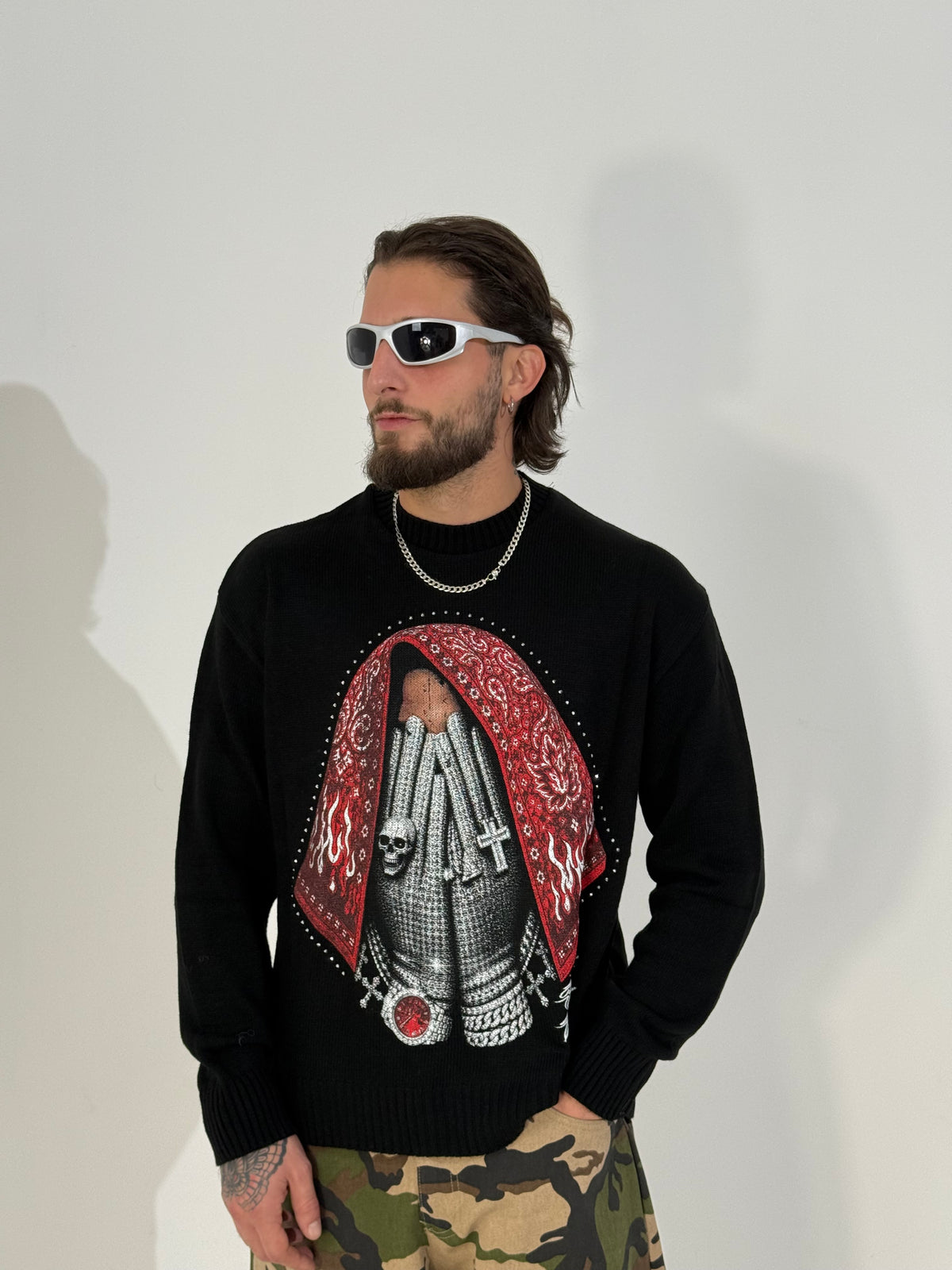 Maglione “bandana”