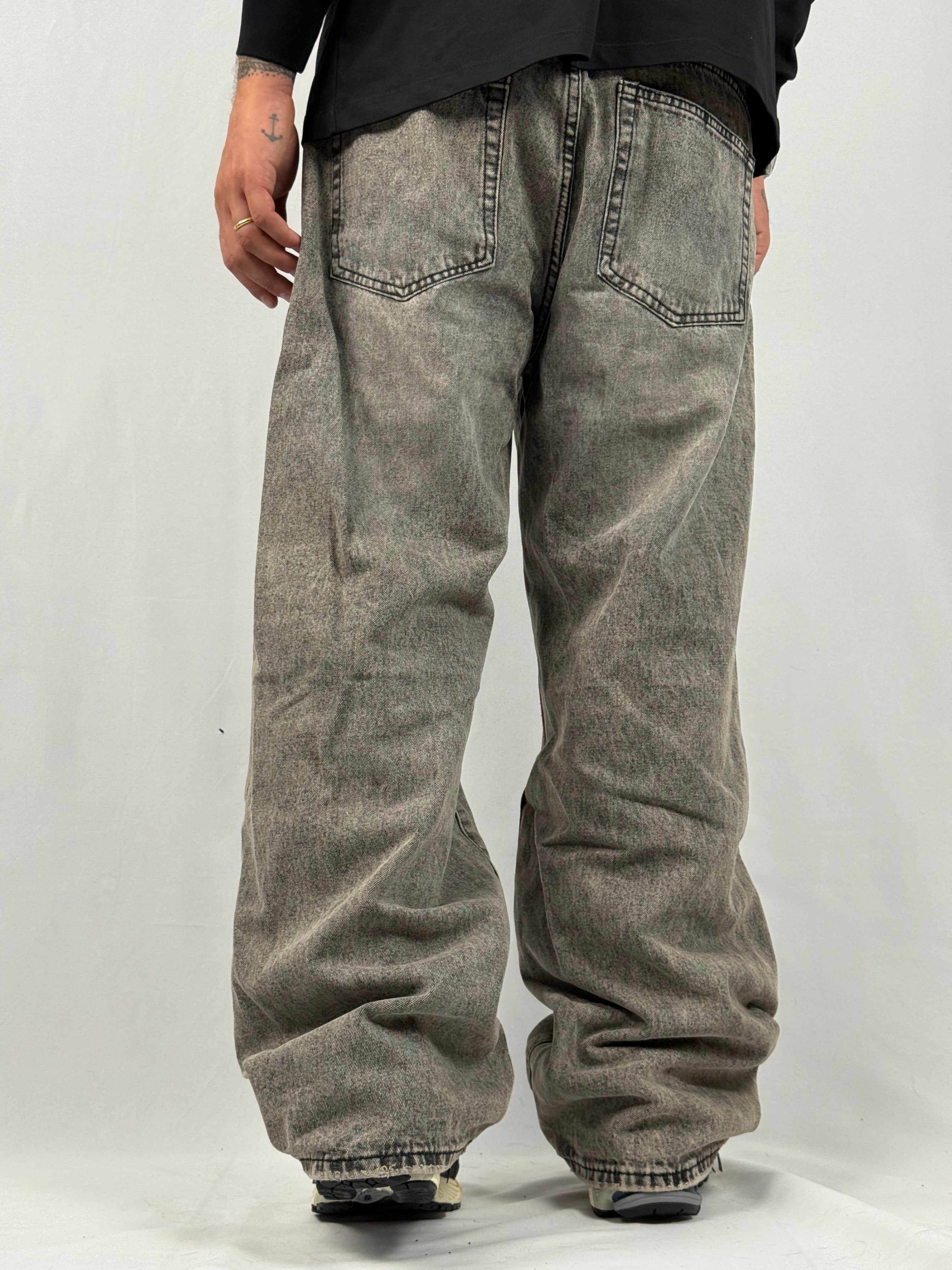 Baggy jeans grigio