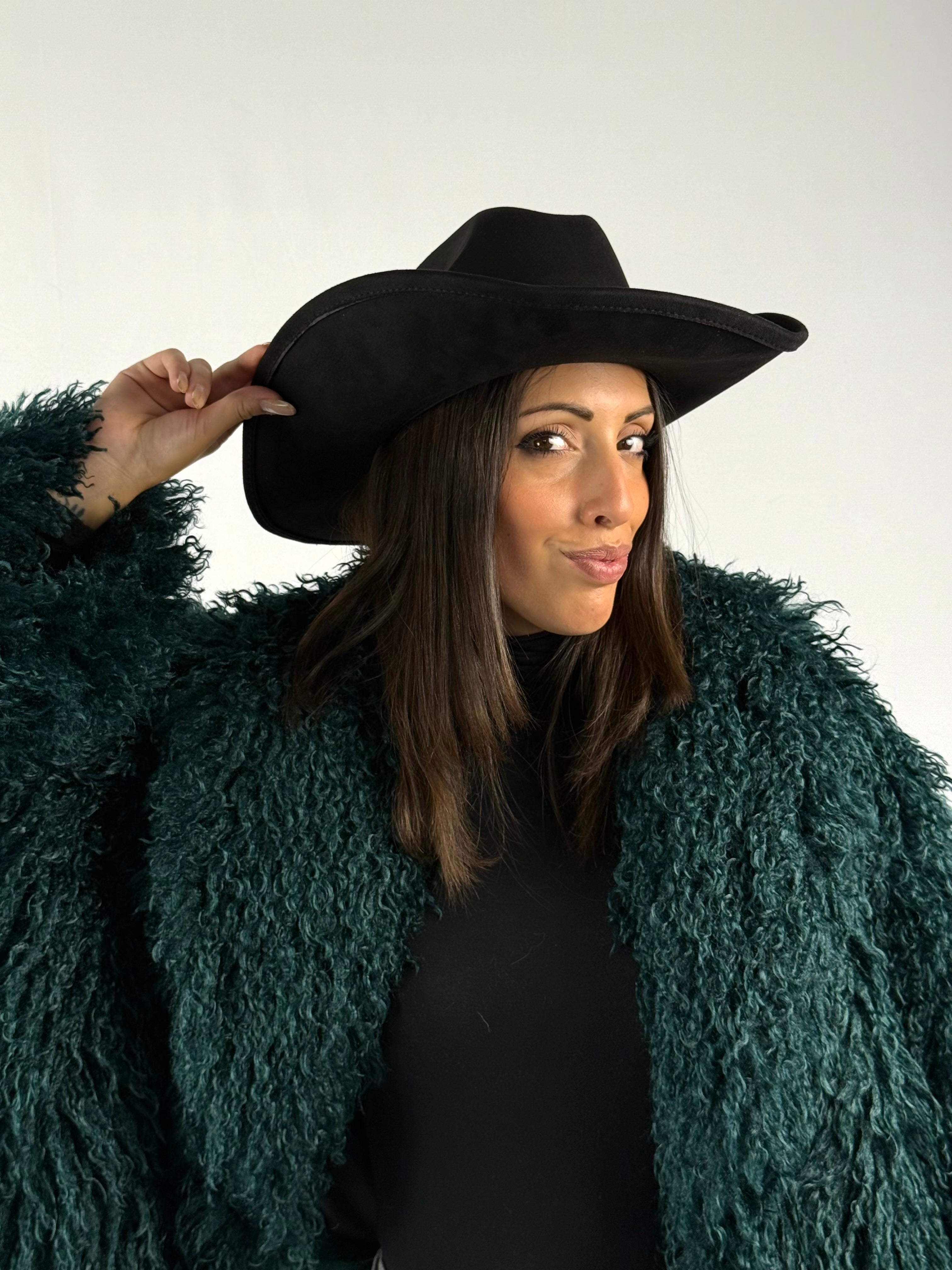 Cappello Texas nero