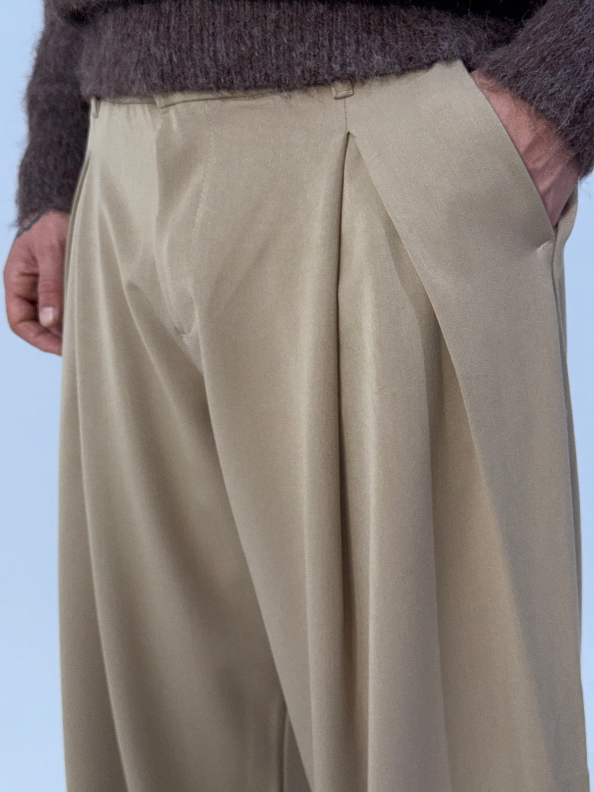 Pants double pences