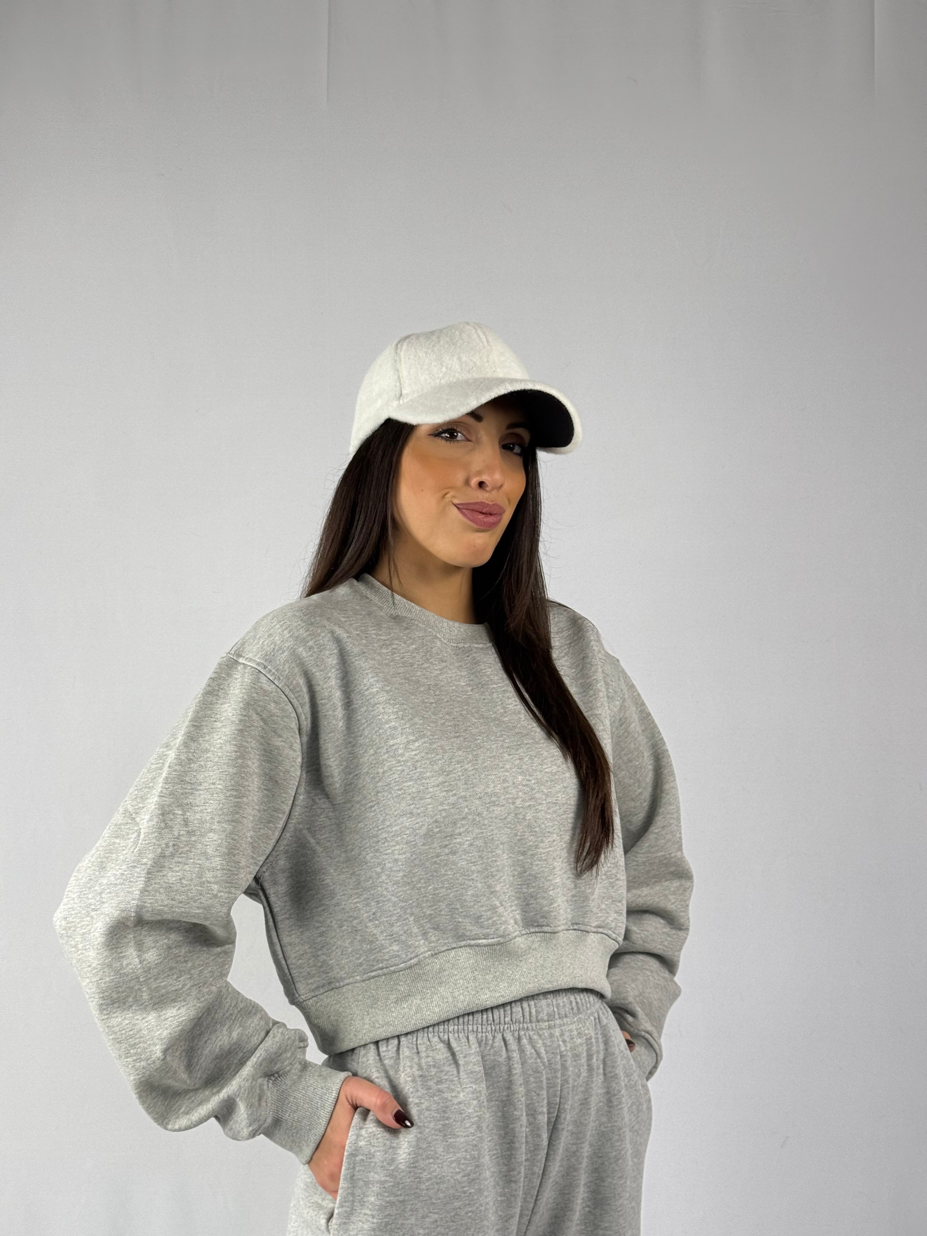 Tuta sportiva grigio nike