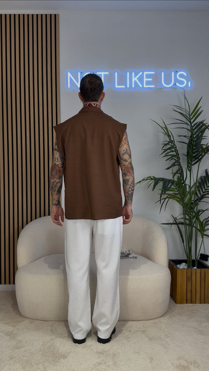 Camicia smanicate