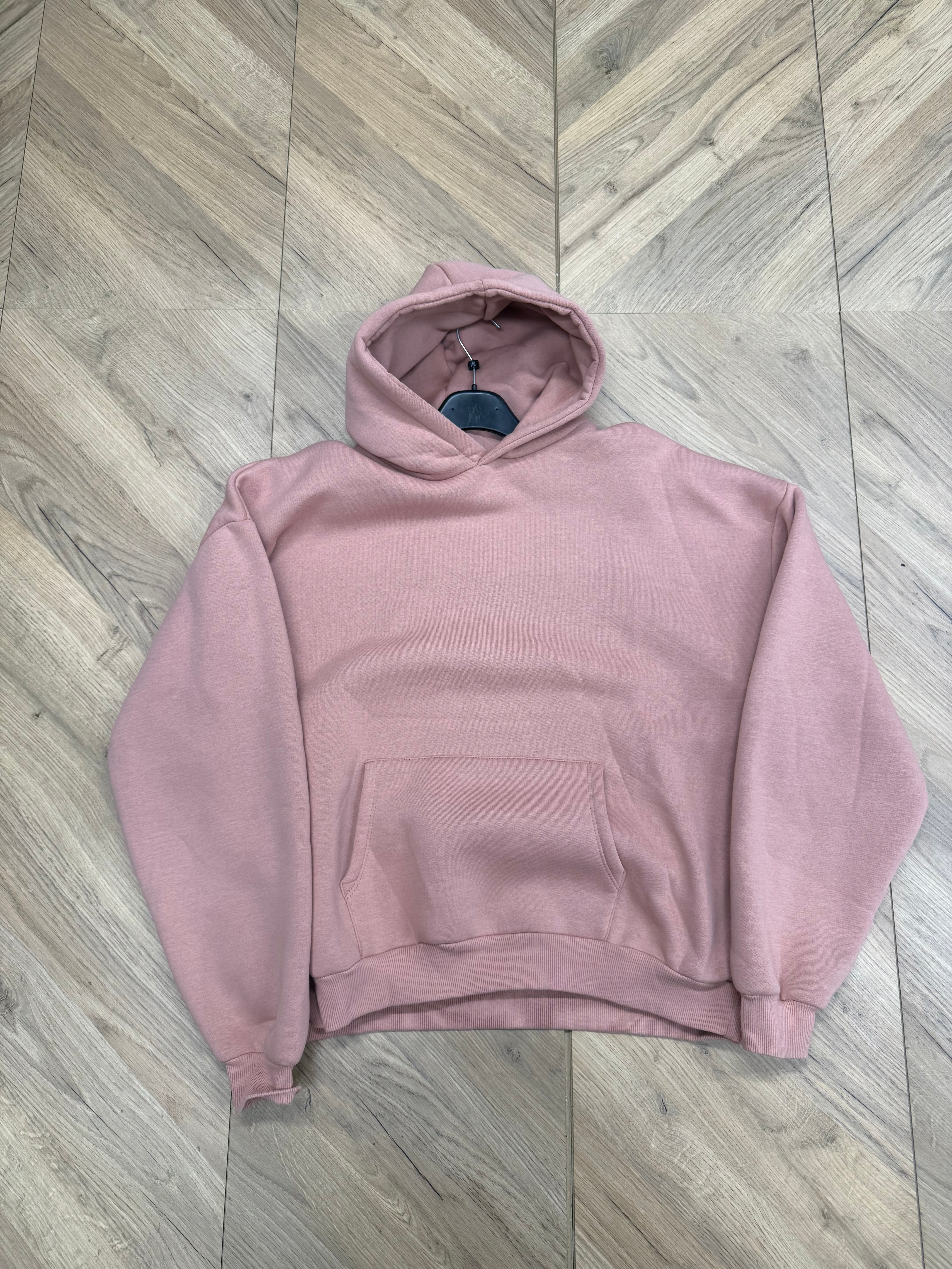 Felpa boxy rosa