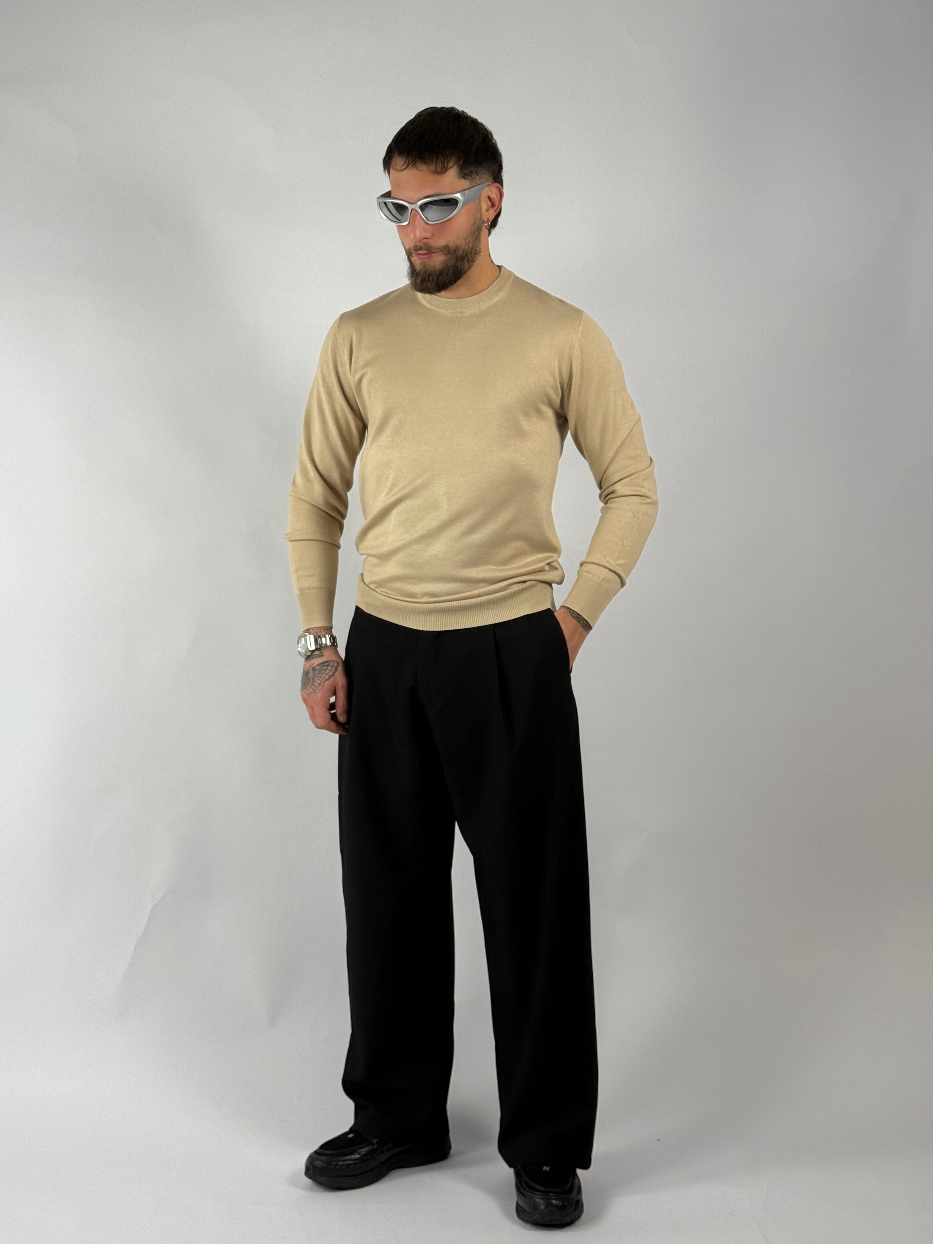 Maglioncino “everyday” beige