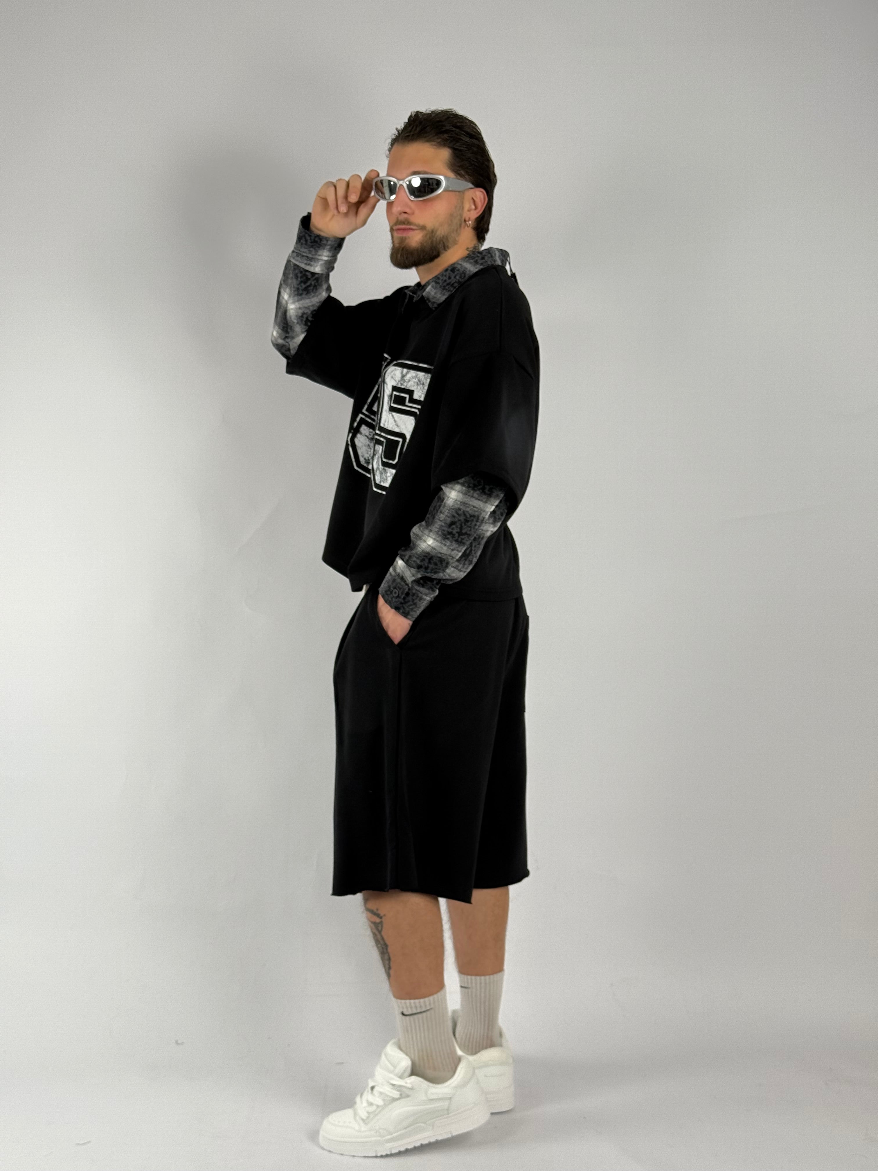 Bermuda pence taglio vivo