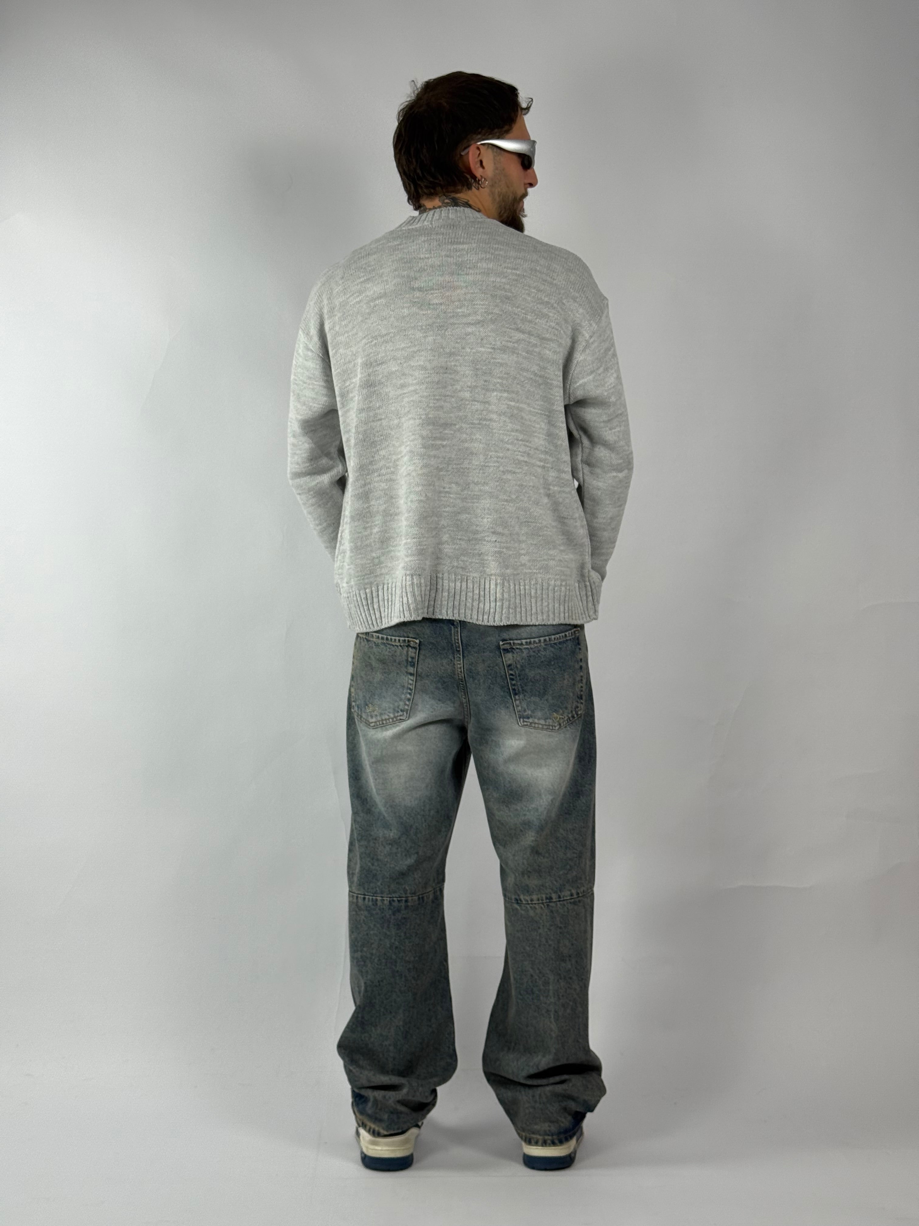 Maglione “Office” grigio