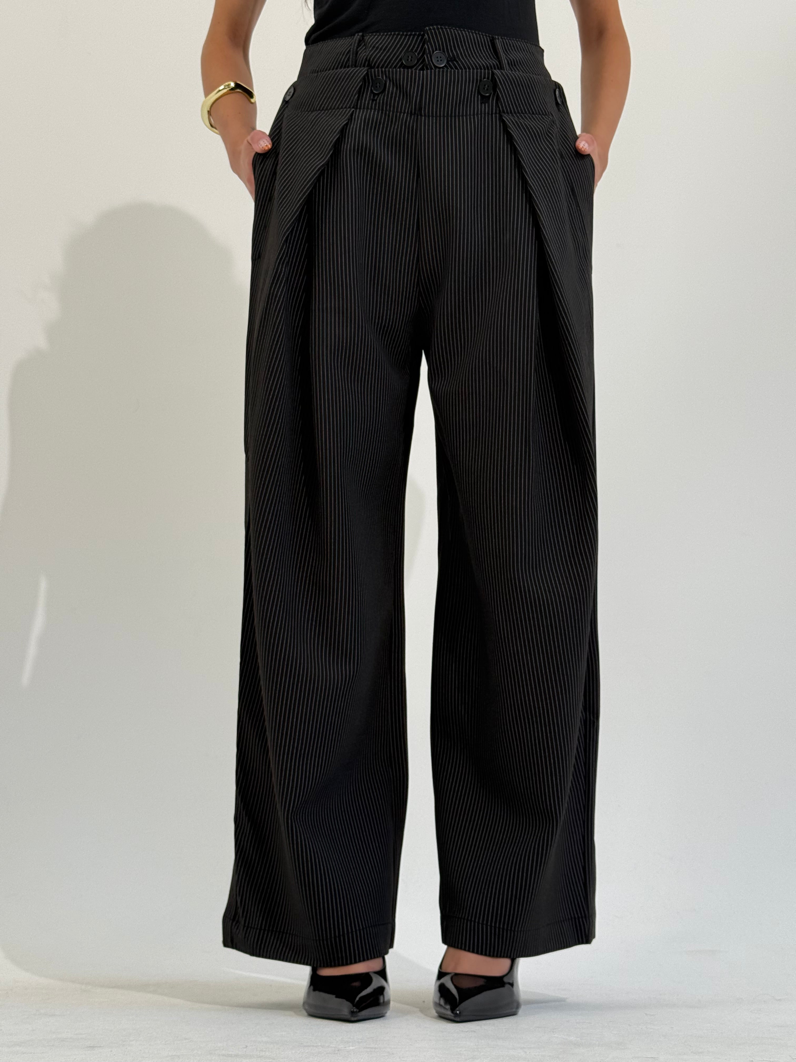 Pantalone gessato OXFORD