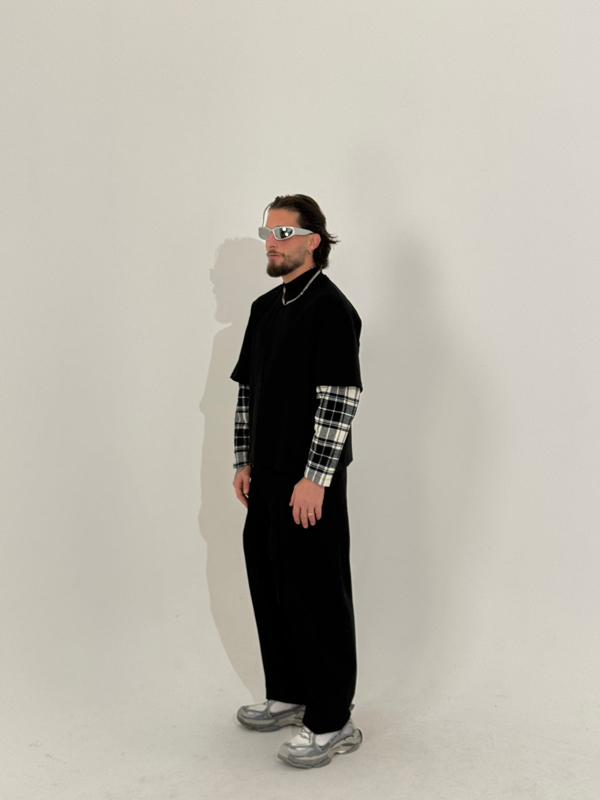 Long sleeve double check
