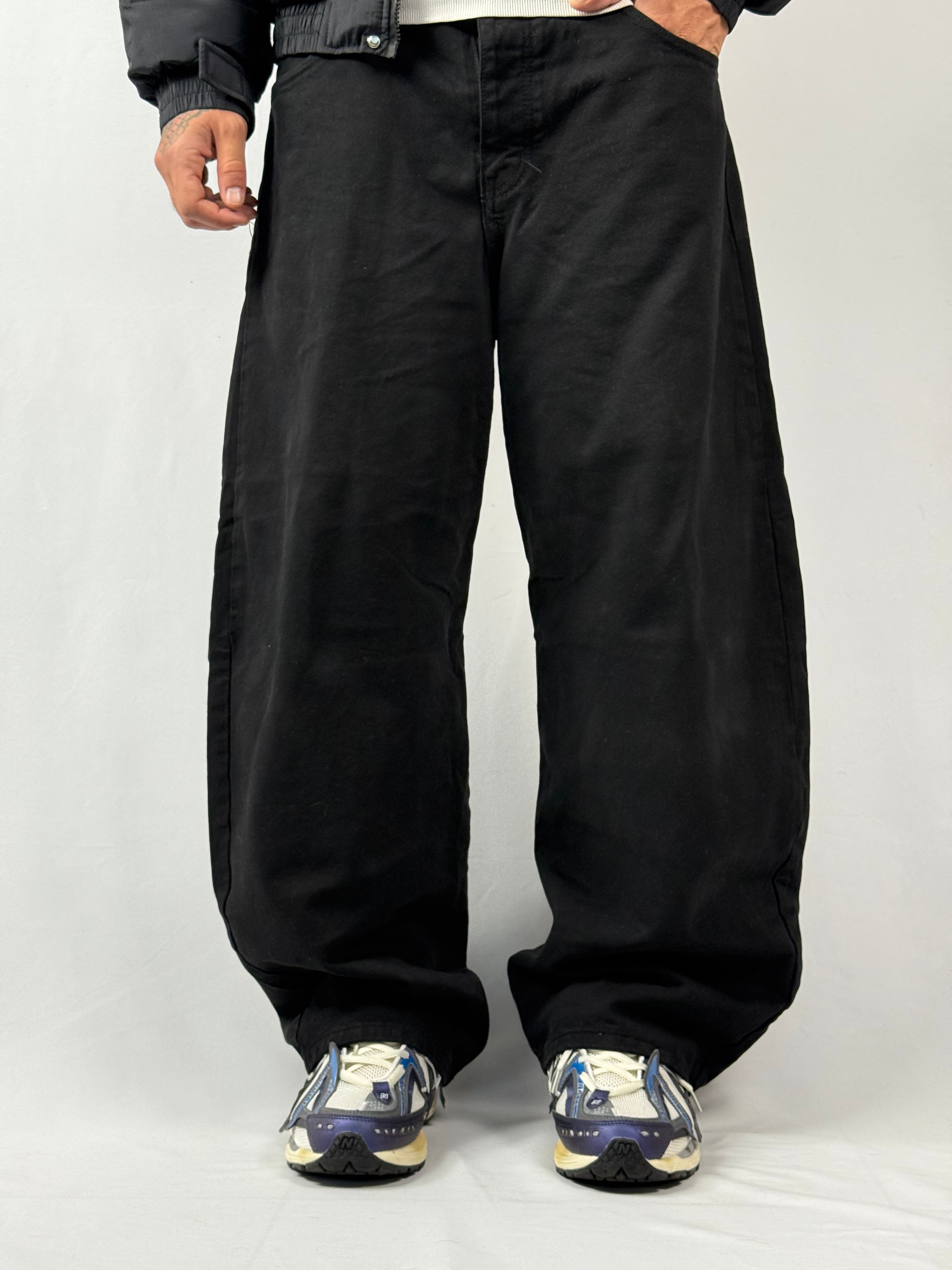 Jean baloon black