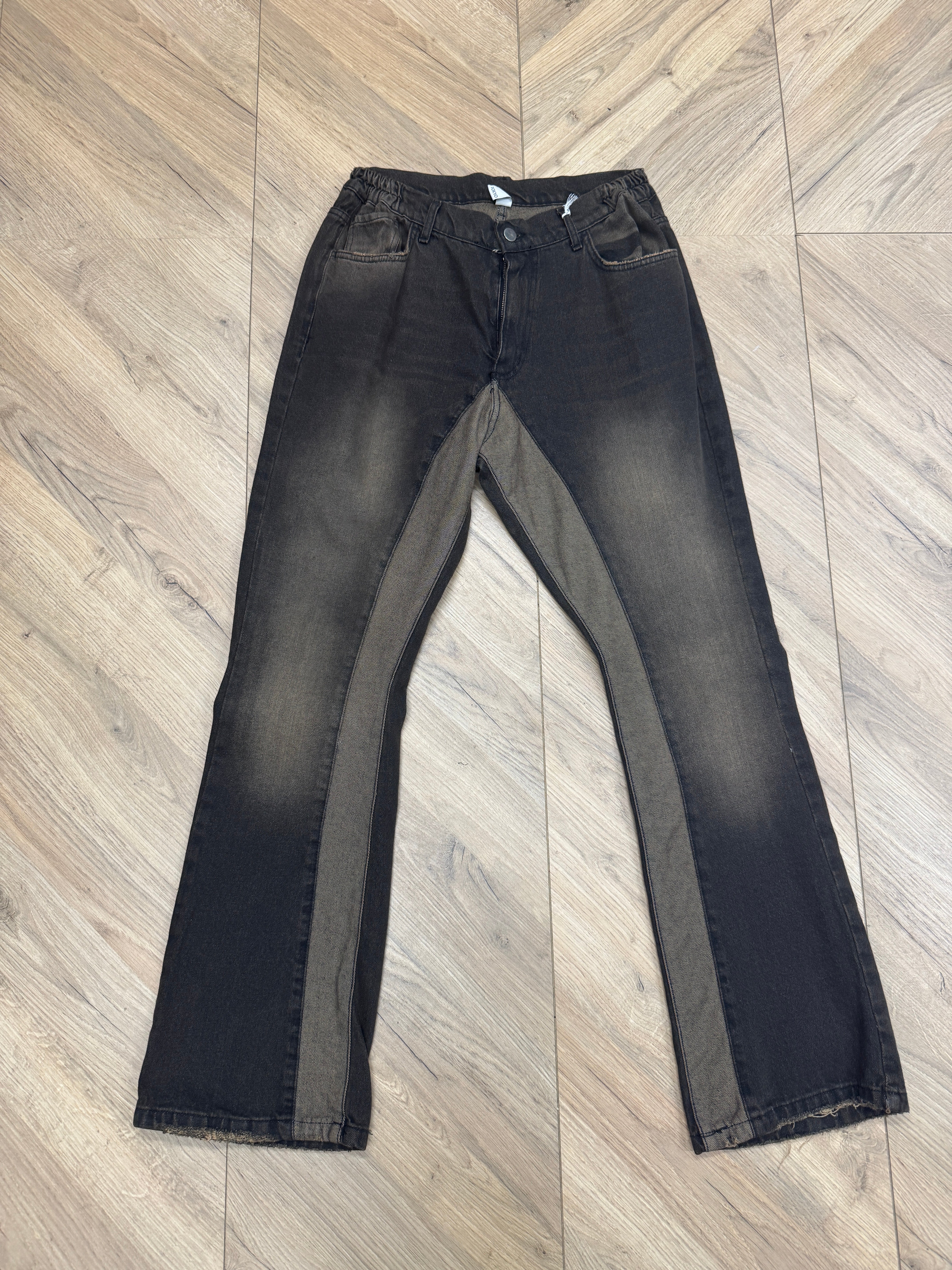 Flare wash brown