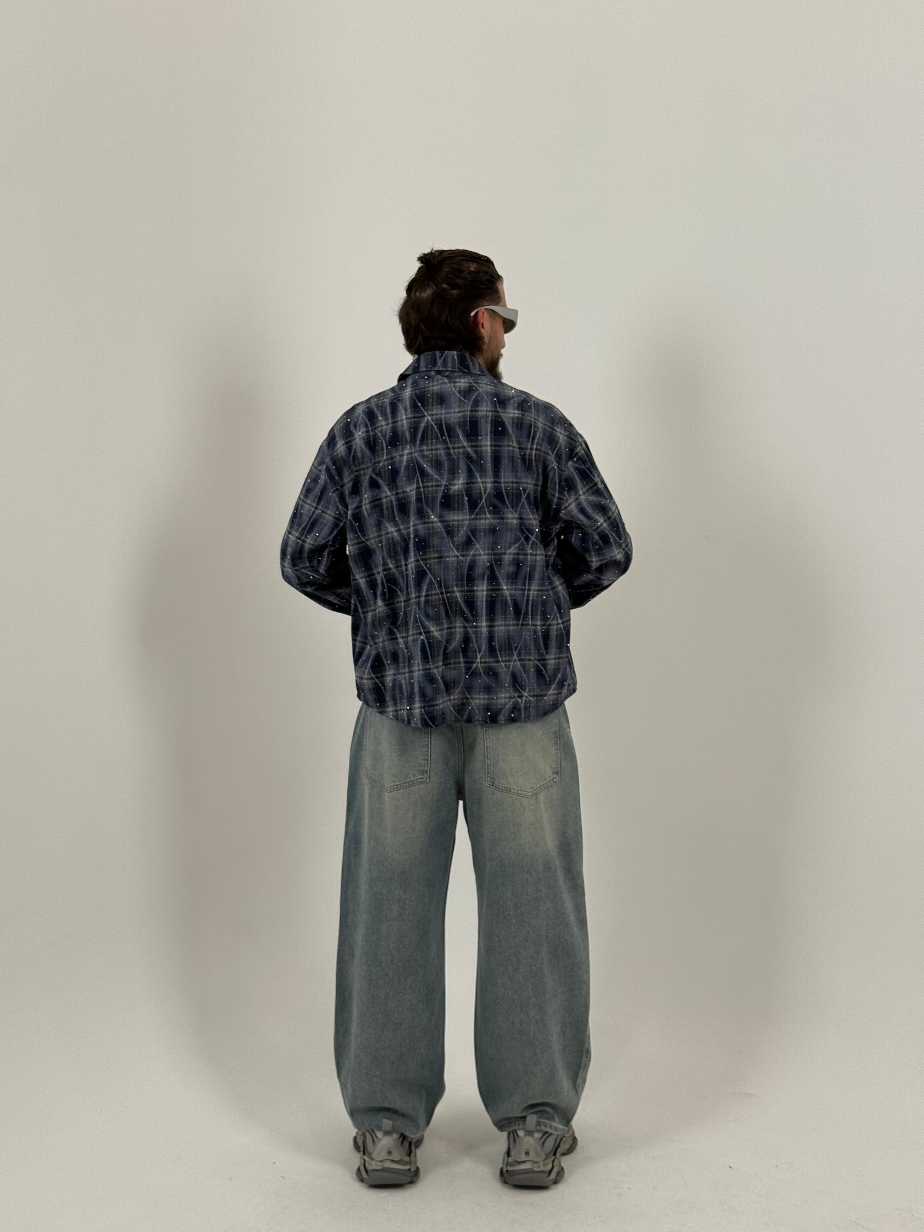 Jeans baloon denim cut