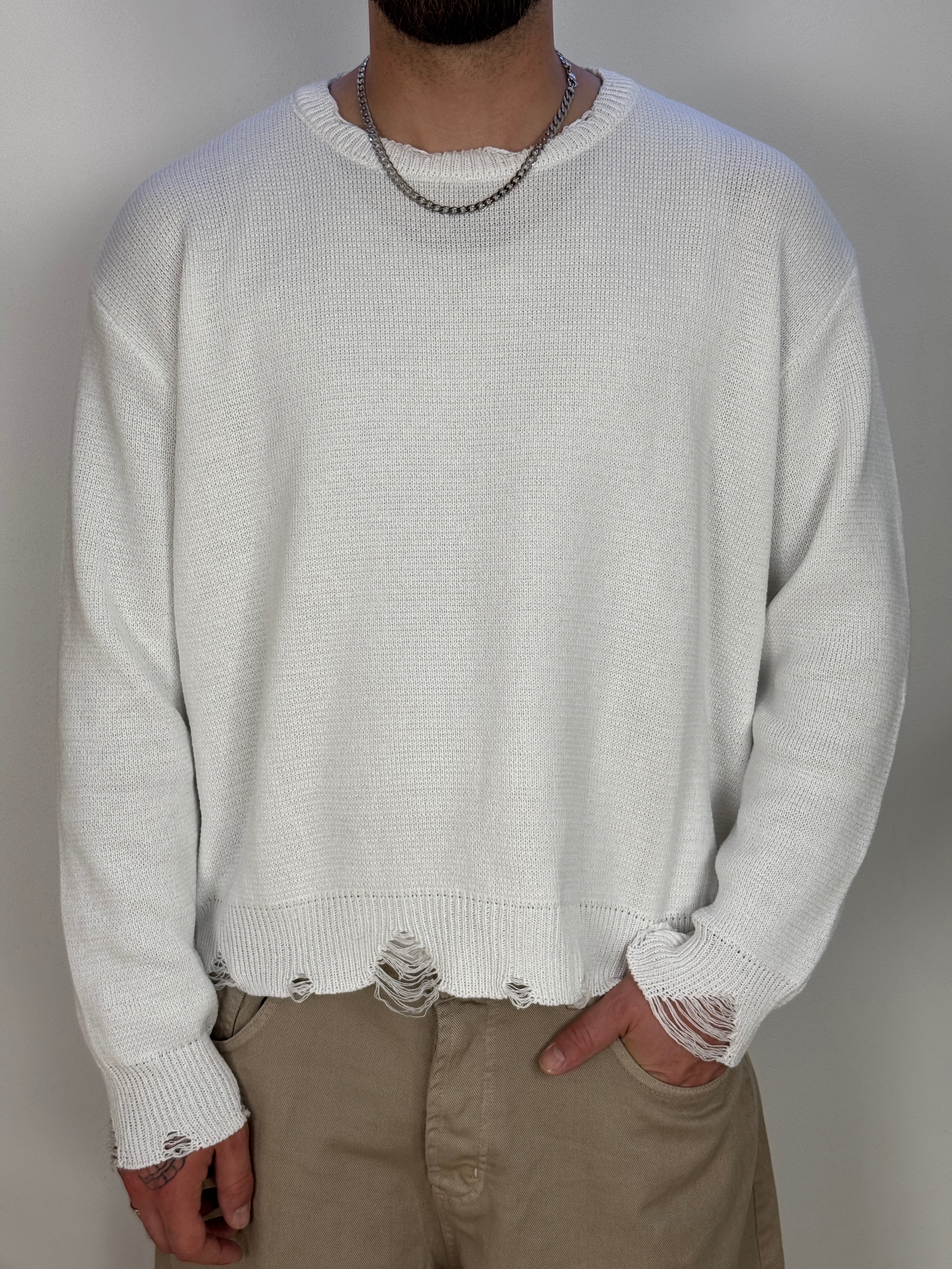 Maglione cropped