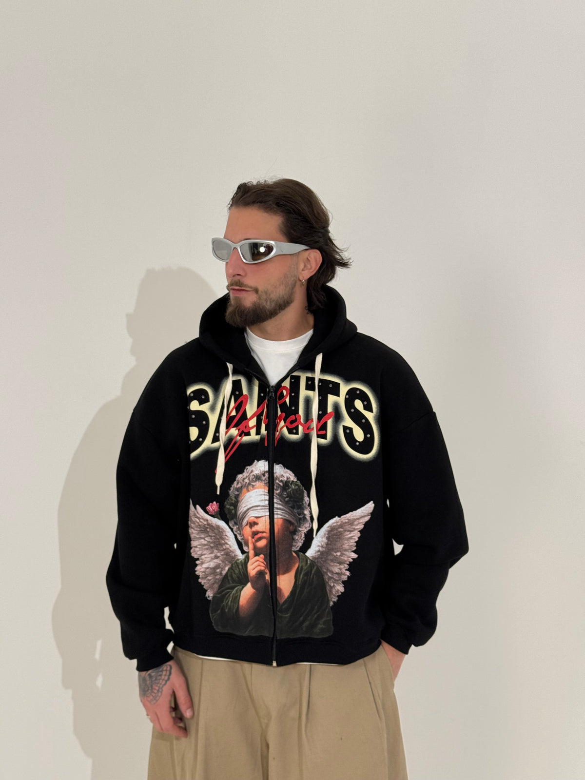 Hoodie boxy “Saints”