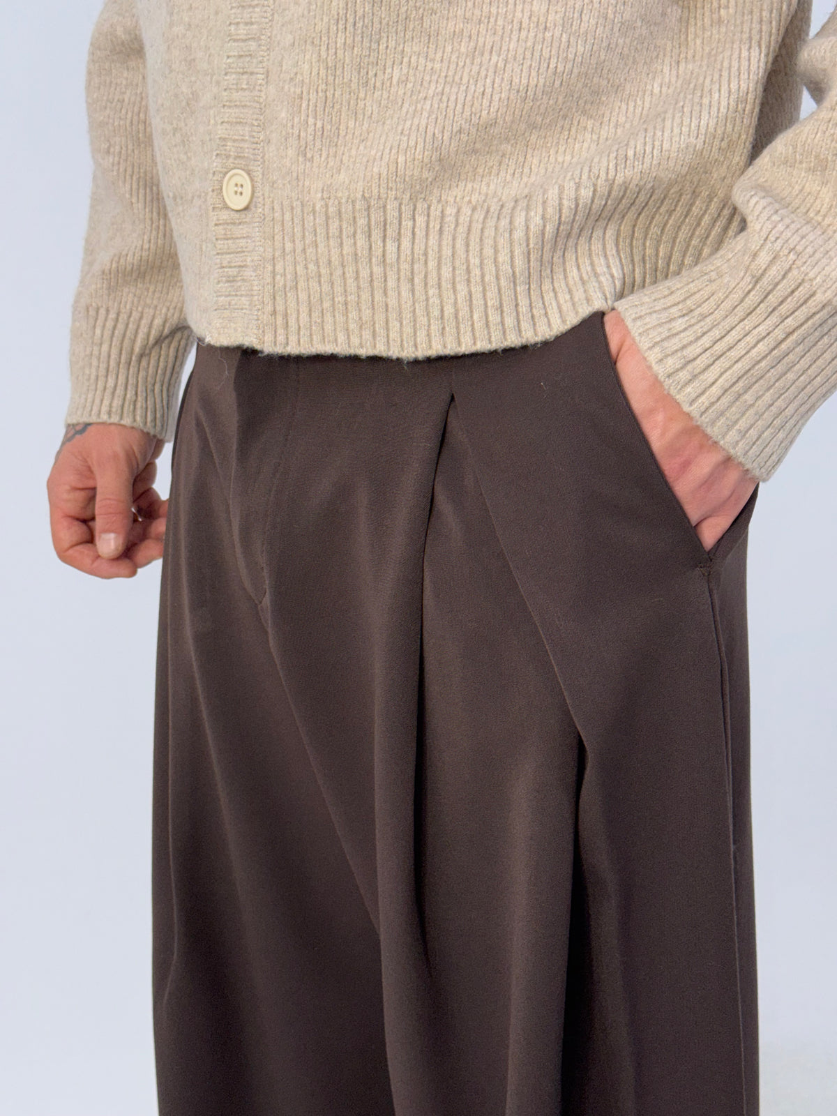 Pants double pences