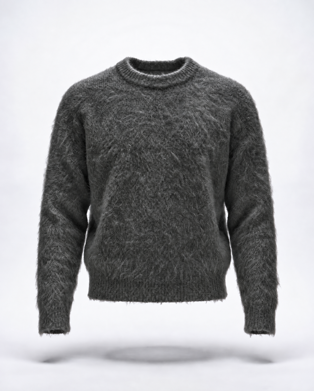 Maglione cropped mohair