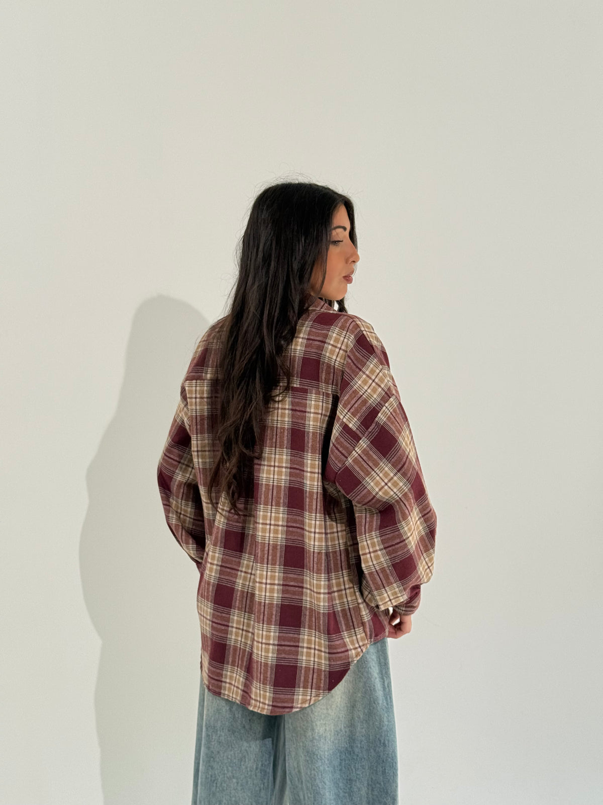 Camicia quadri balloon