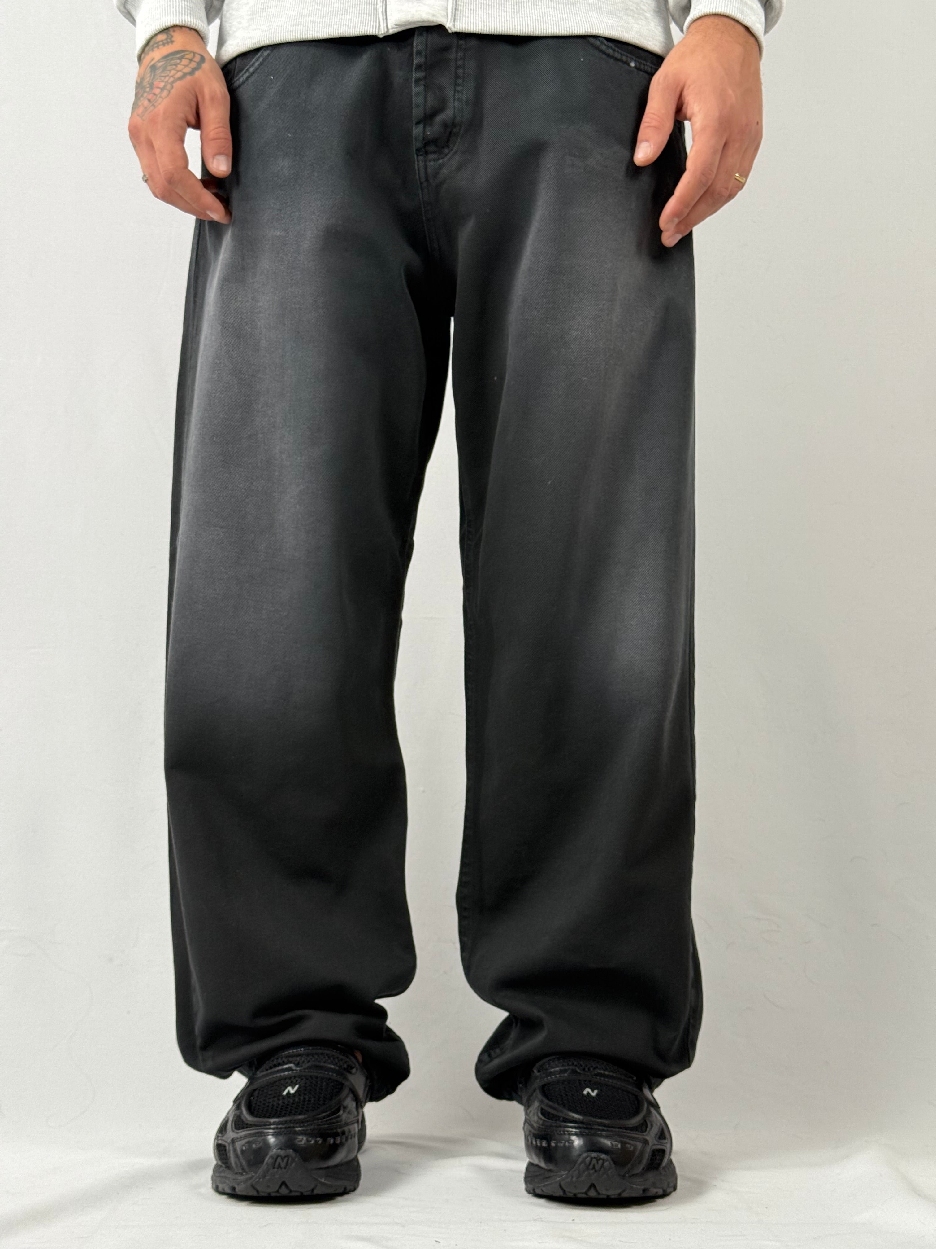 Jeans baloon washed nero