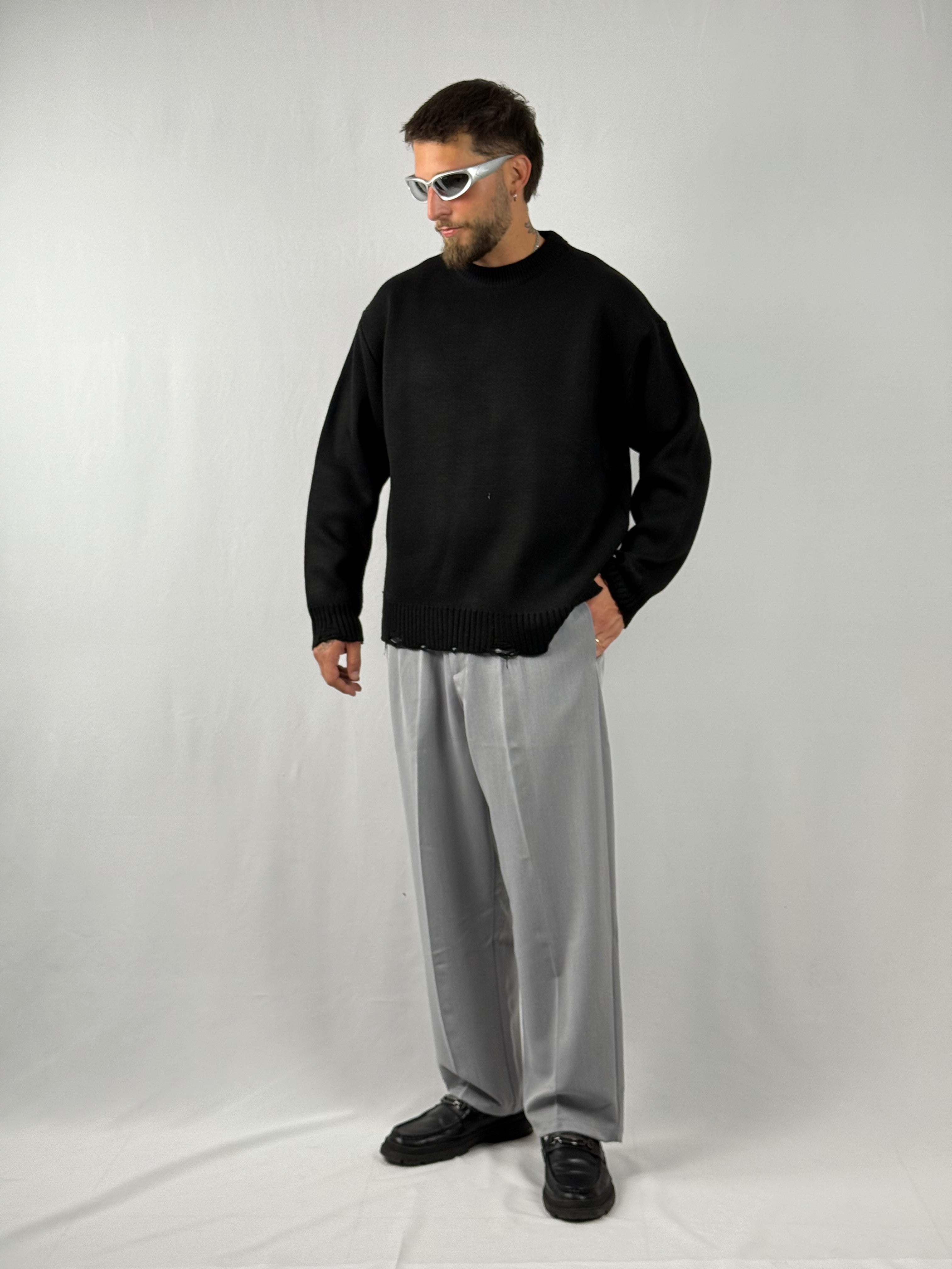 Maglione hug nero